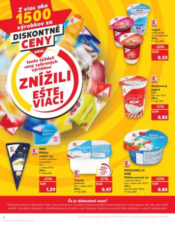 thumbnail - Jogurt ovocný, rôzne druhy rôzne tukovosti 150 g (=1 kg 1,53)