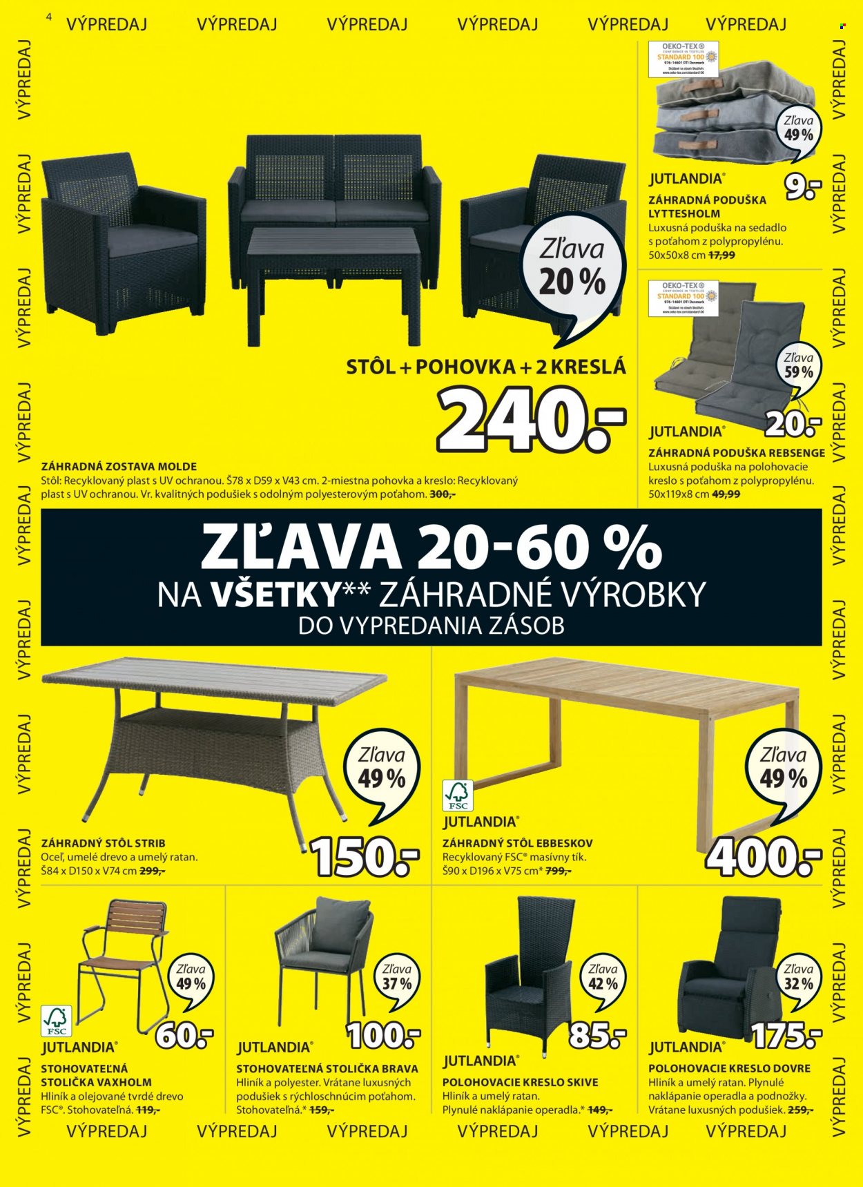 Leták JYSK - 27.7.2022 - 9.8.2022. Strana 4