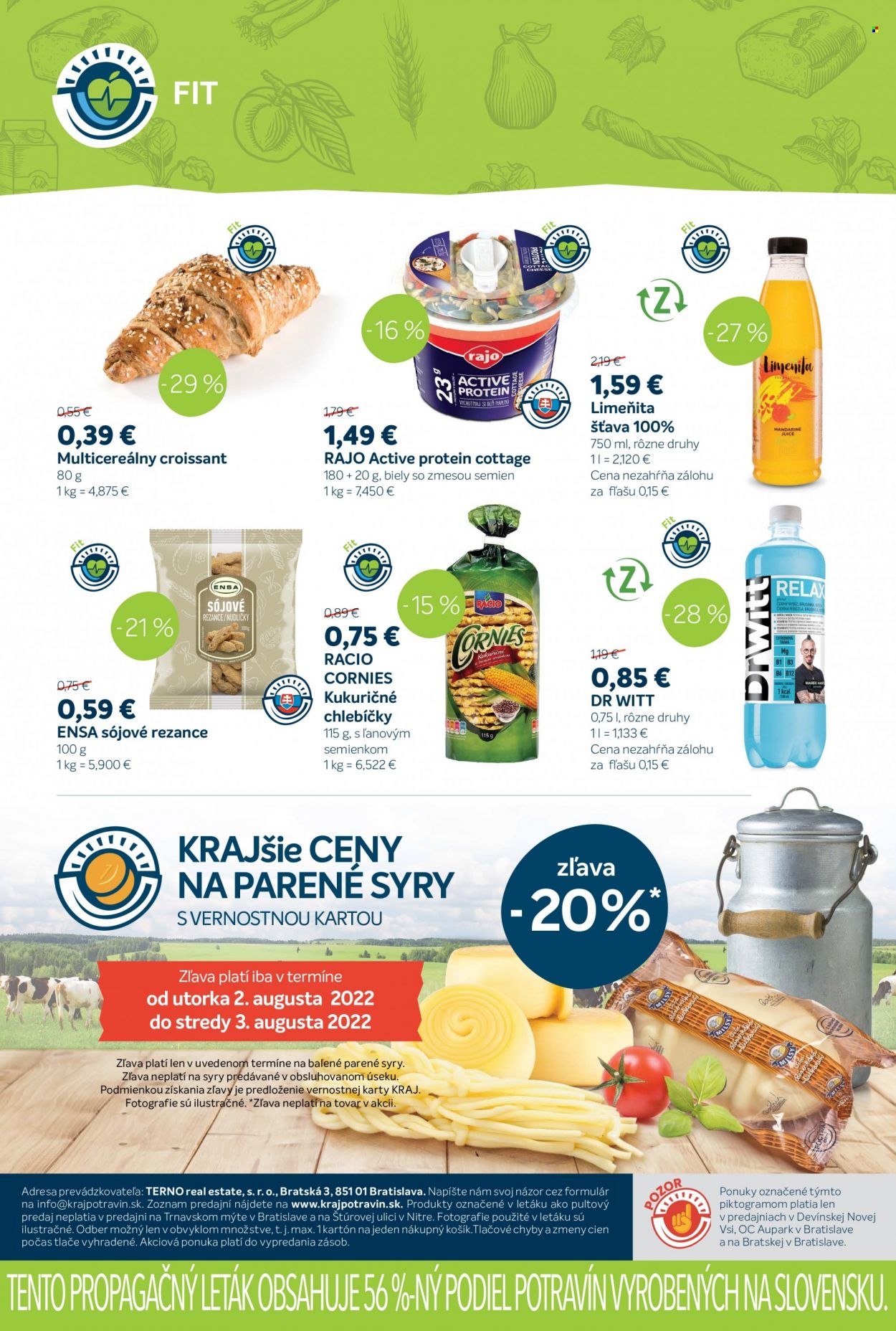 Leták Kraj - 28.7.2022 - 3.8.2022. Strana 8
