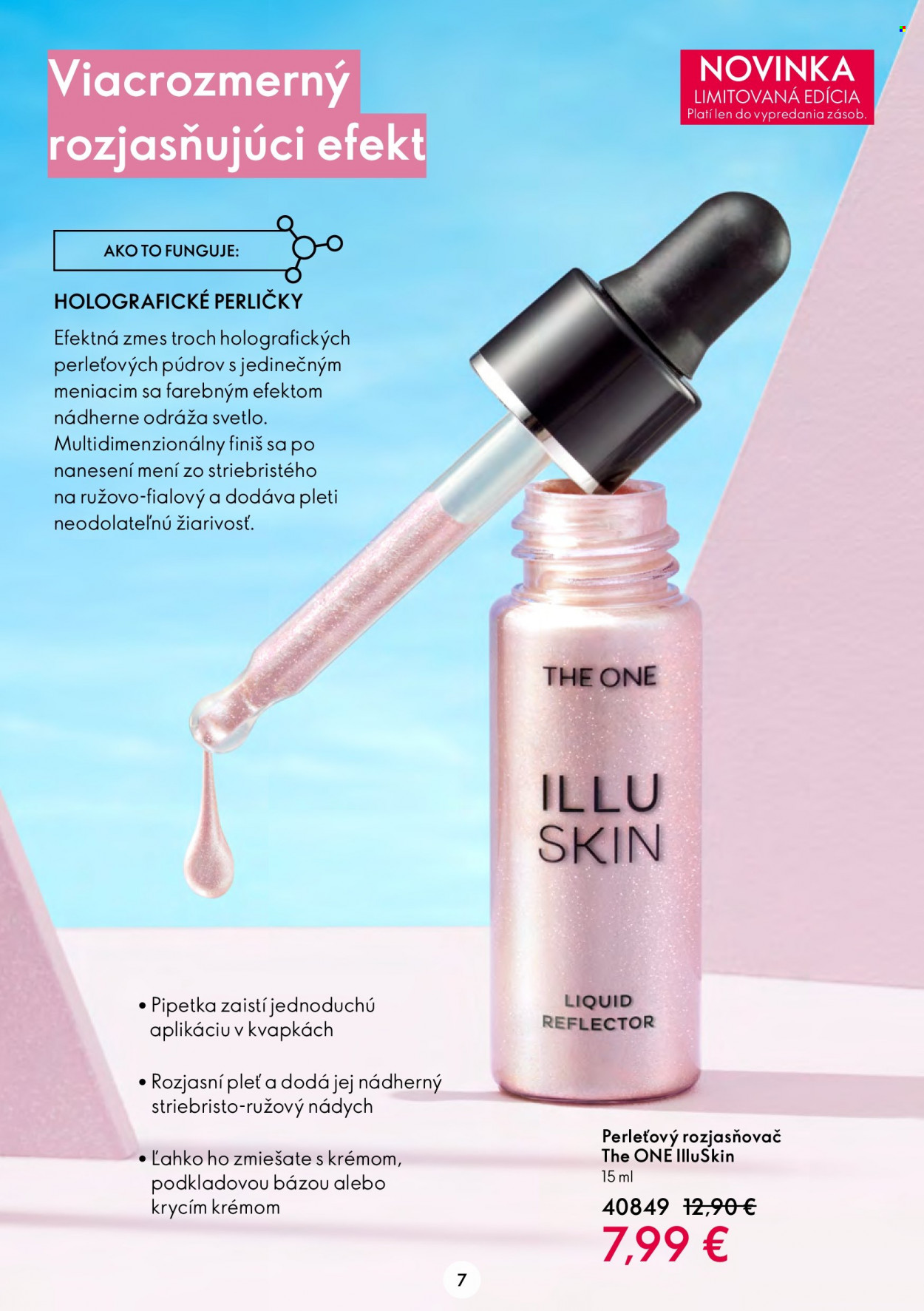 Leták Oriflame - 27.7.2022 - 9.8.2022. Strana 7