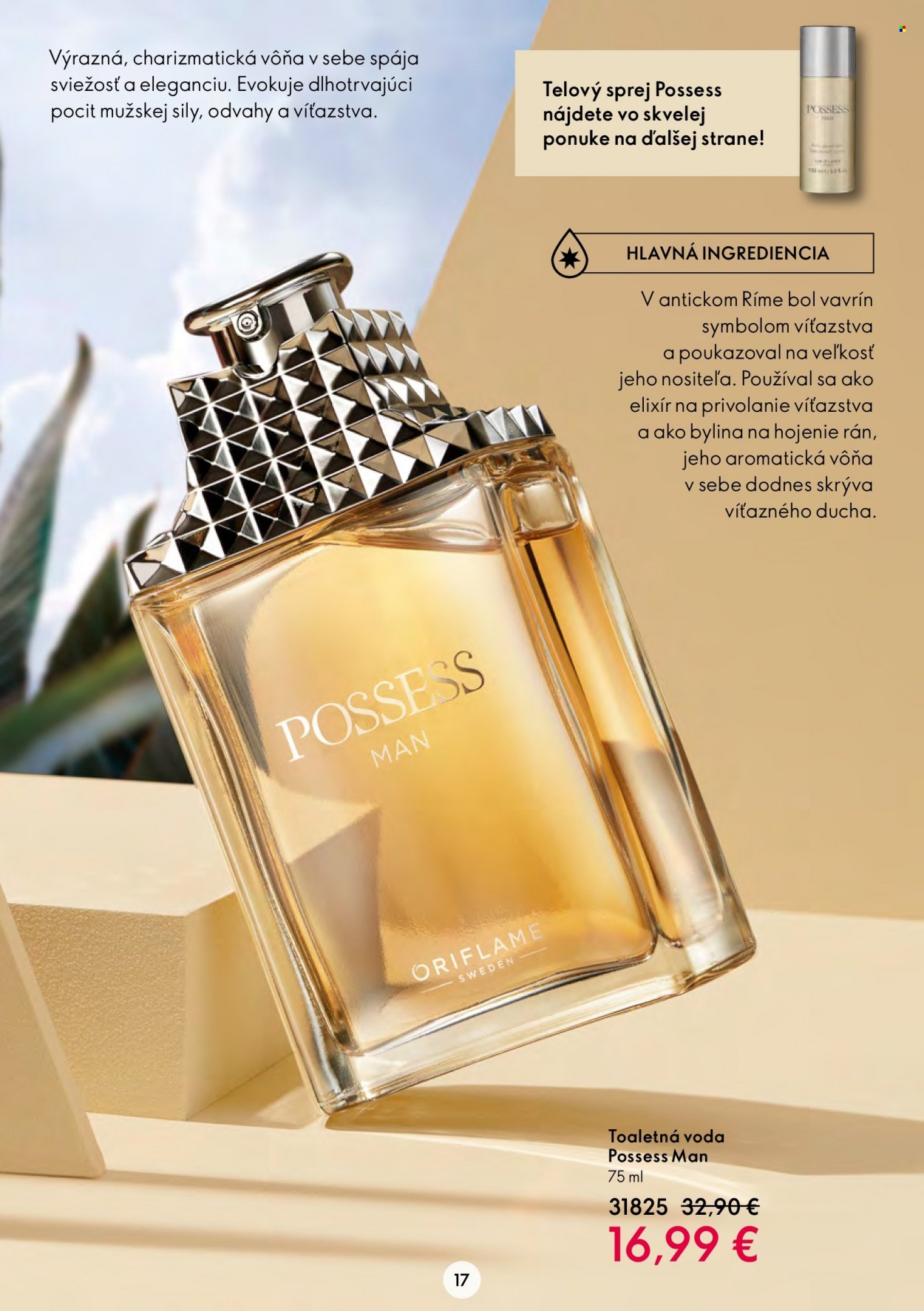 Leták Oriflame - 27.7.2022 - 9.8.2022. Strana 17