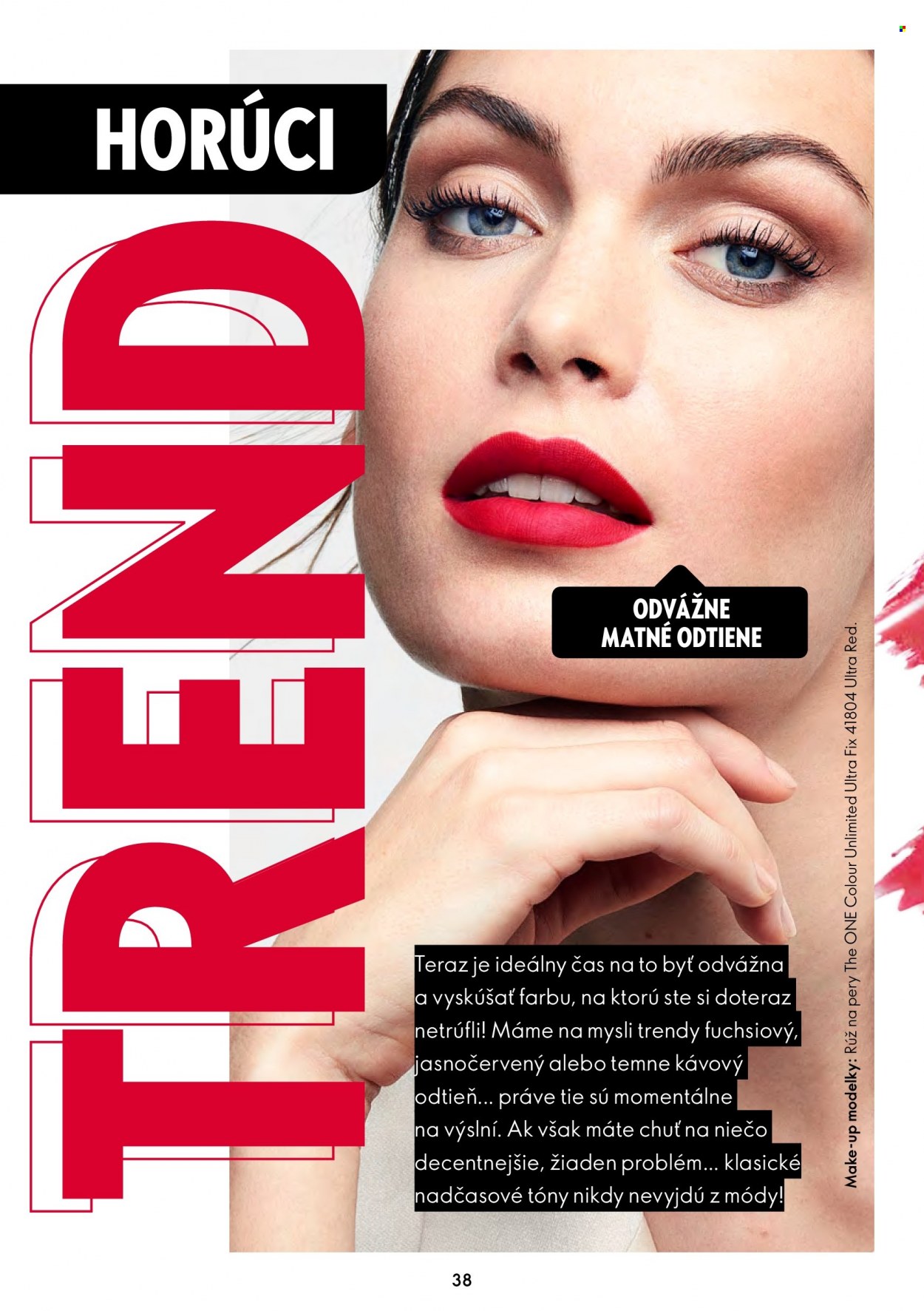 Leták Oriflame - 27.7.2022 - 9.8.2022. Strana 38