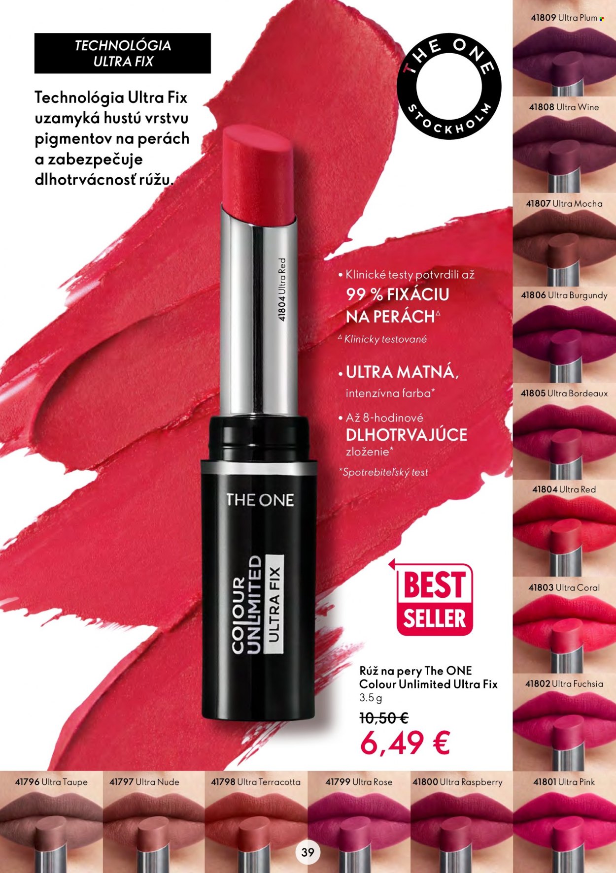 Leták Oriflame - 27.7.2022 - 9.8.2022. Strana 39