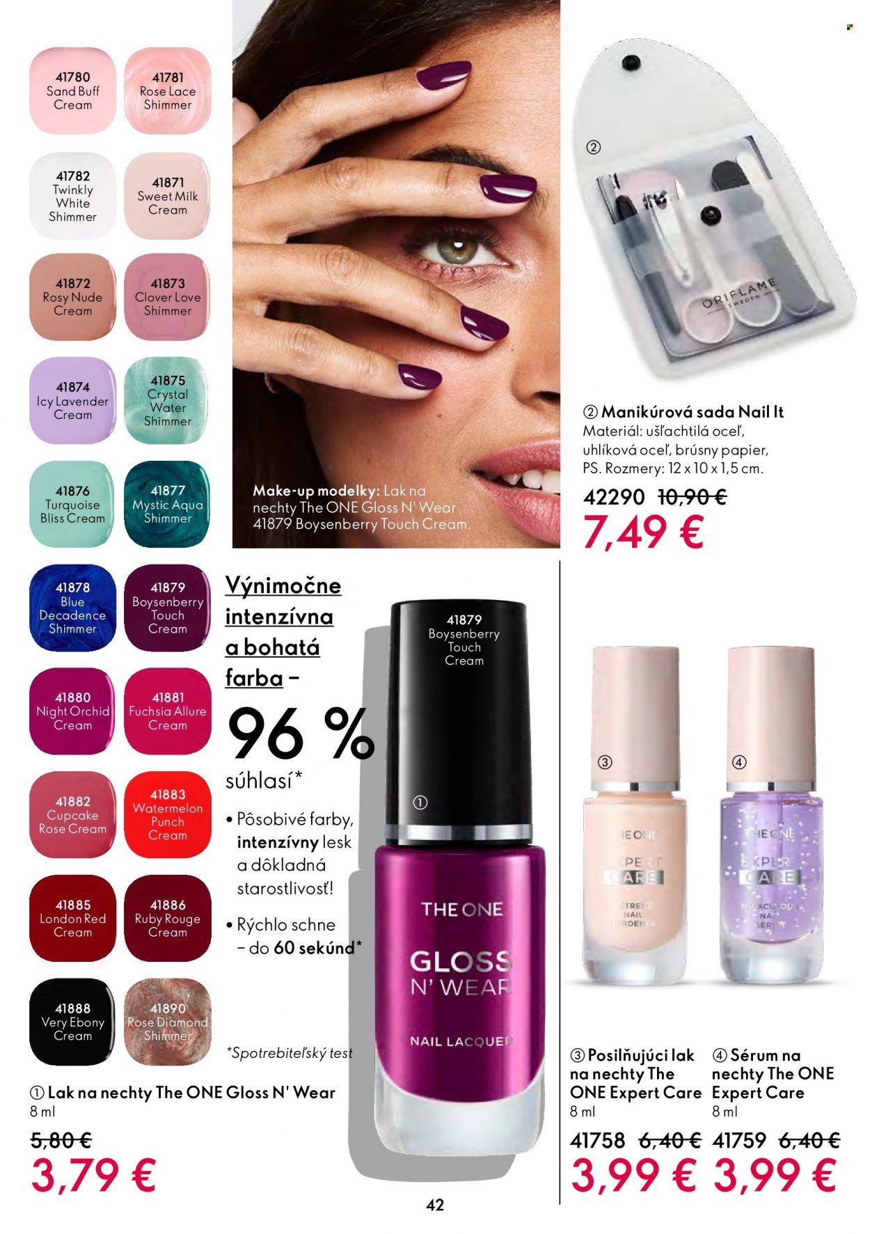 Leták Oriflame - 27.7.2022 - 9.8.2022. Strana 42