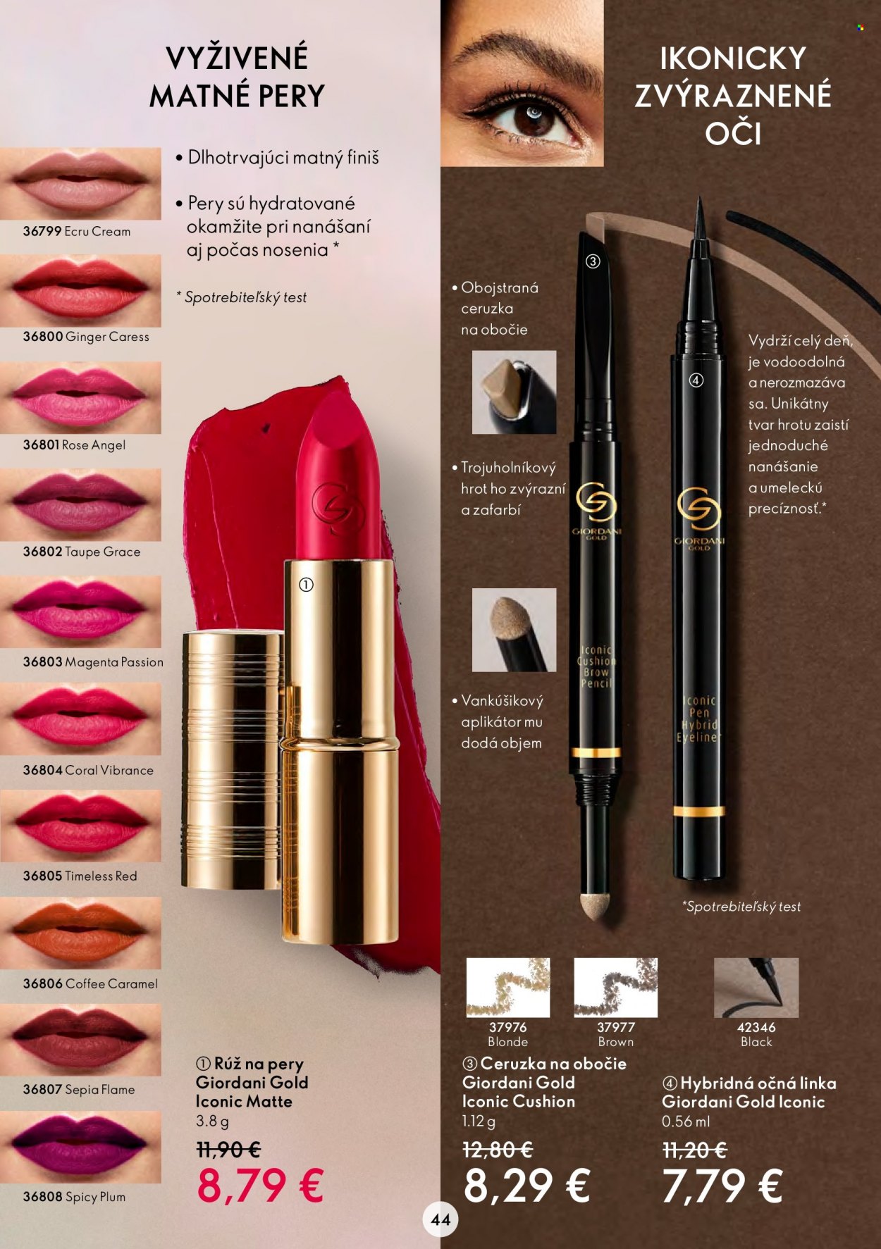 Leták Oriflame - 27.7.2022 - 9.8.2022. Strana 44