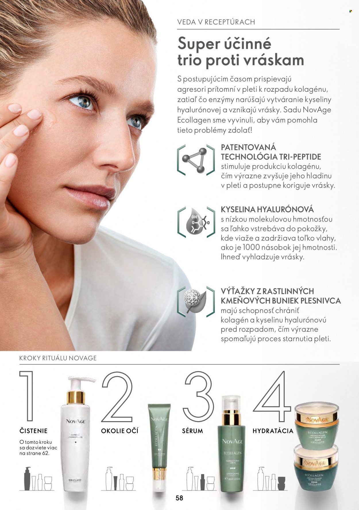 Leták Oriflame - 27.7.2022 - 9.8.2022. Strana 58