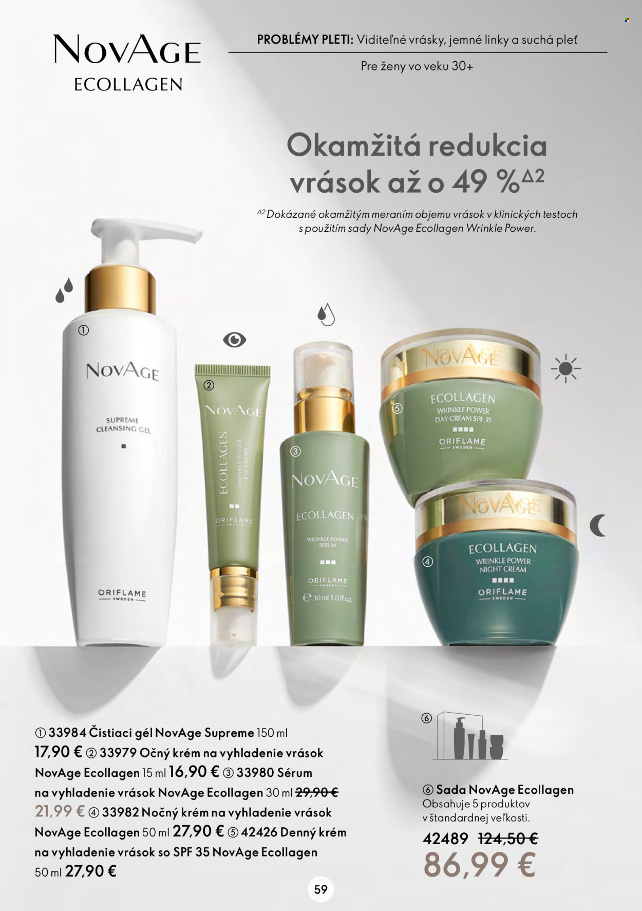 Leták Oriflame - 27.7.2022 - 9.8.2022. Strana 59