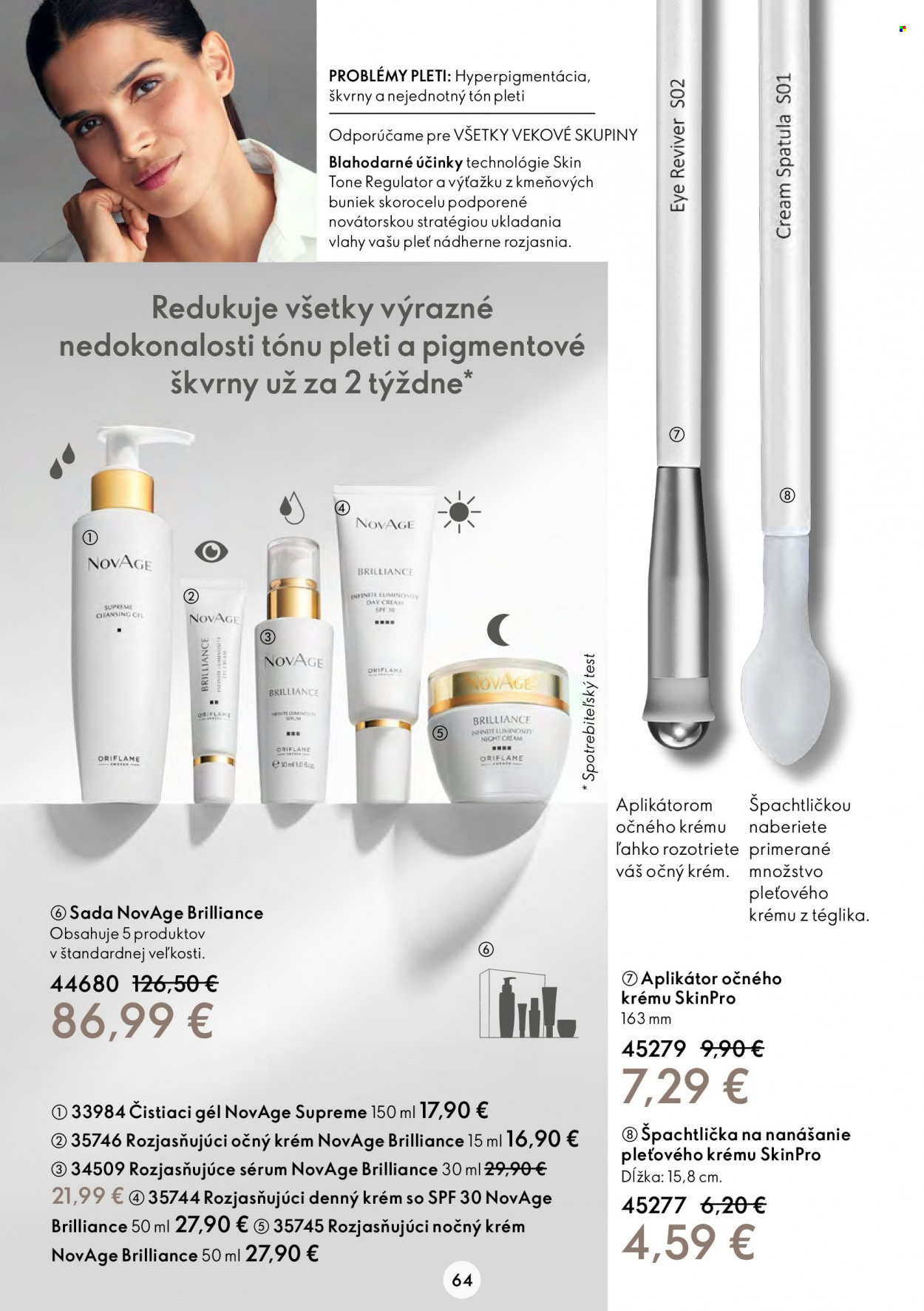 Leták Oriflame - 27.7.2022 - 9.8.2022. Strana 64