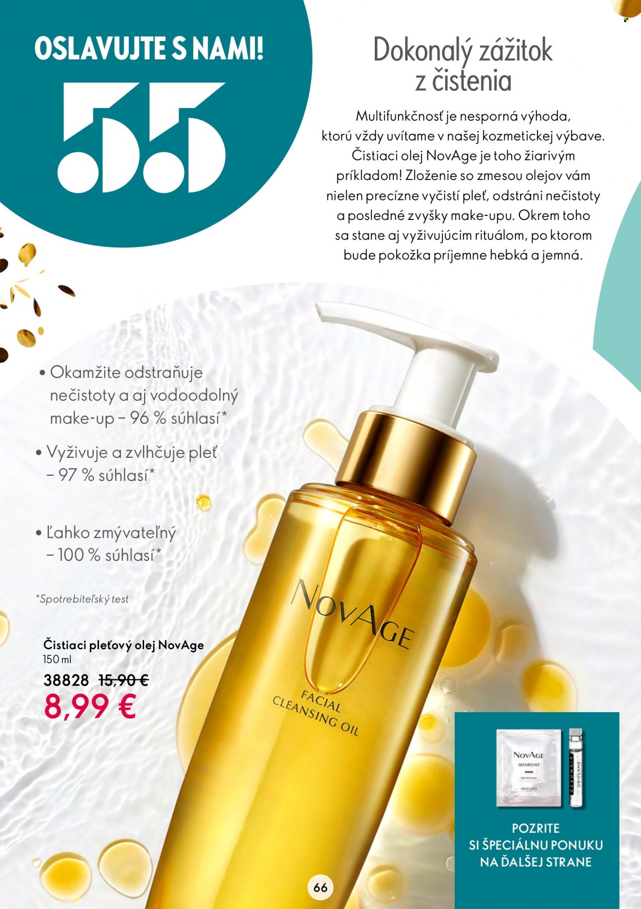 Leták Oriflame - 27.7.2022 - 9.8.2022. Strana 66