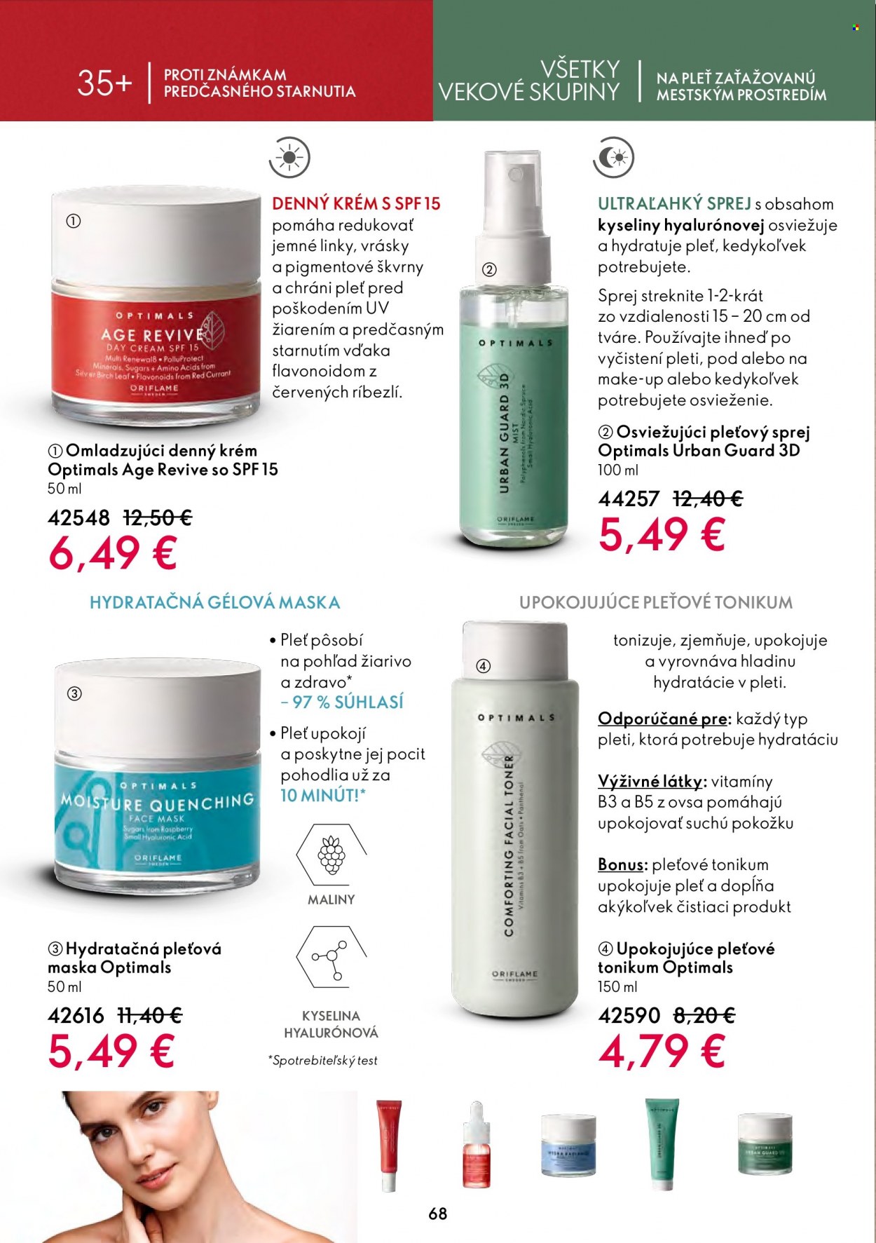Leták Oriflame - 27.7.2022 - 9.8.2022. Strana 68