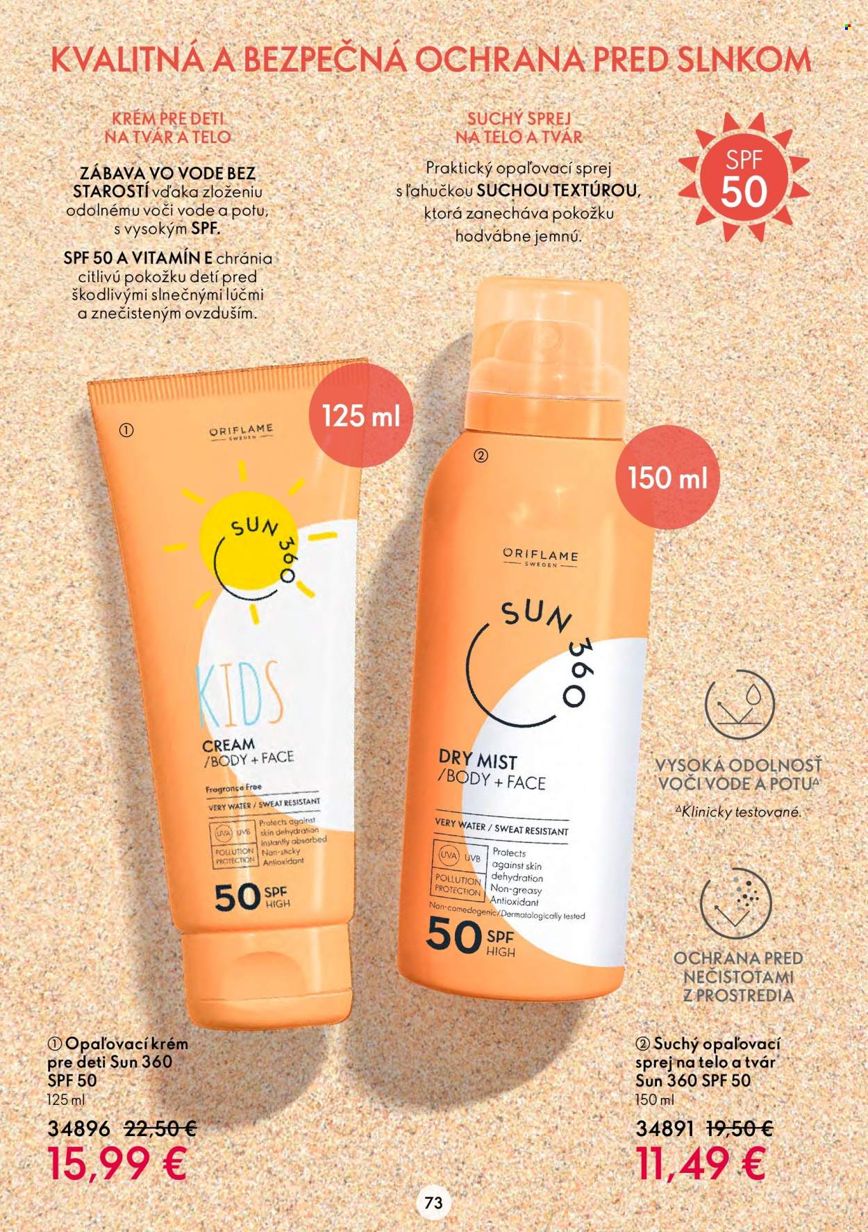 Leták Oriflame - 27.7.2022 - 9.8.2022. Strana 73