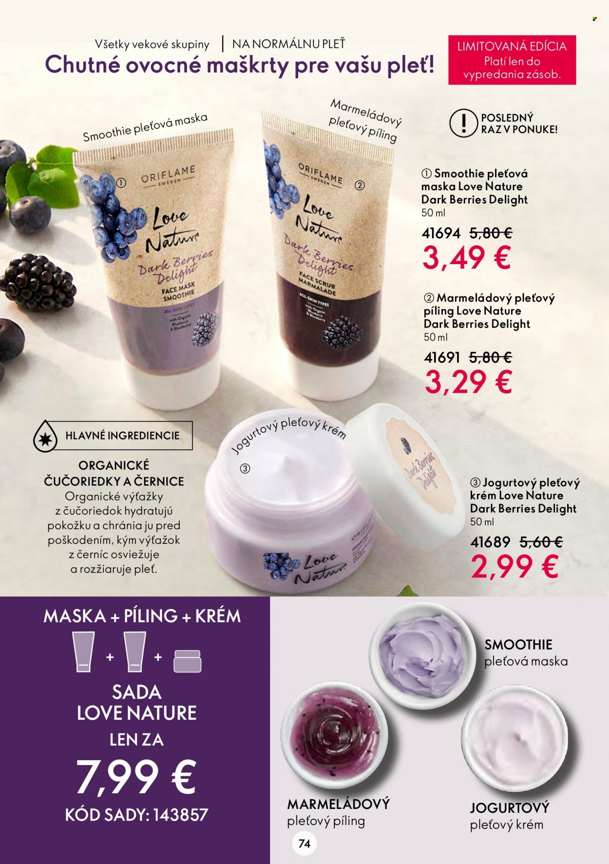 Leták Oriflame - 27.7.2022 - 9.8.2022. Strana 74