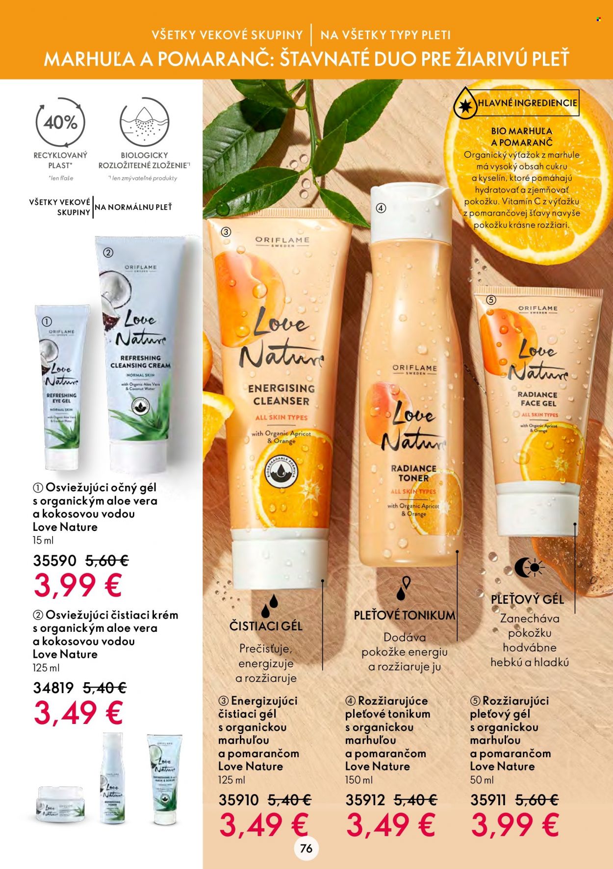 Leták Oriflame - 27.7.2022 - 9.8.2022. Strana 76