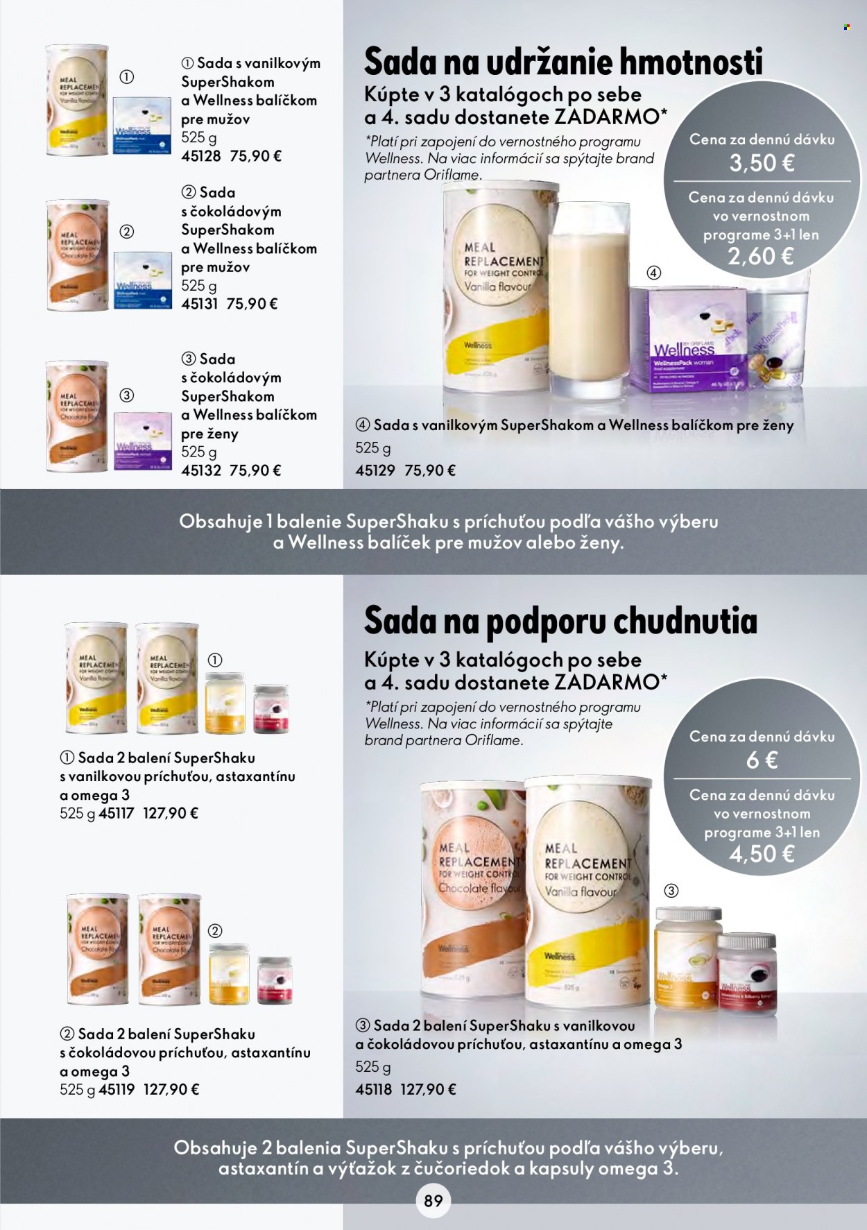 Leták Oriflame - 27.7.2022 - 9.8.2022. Strana 89