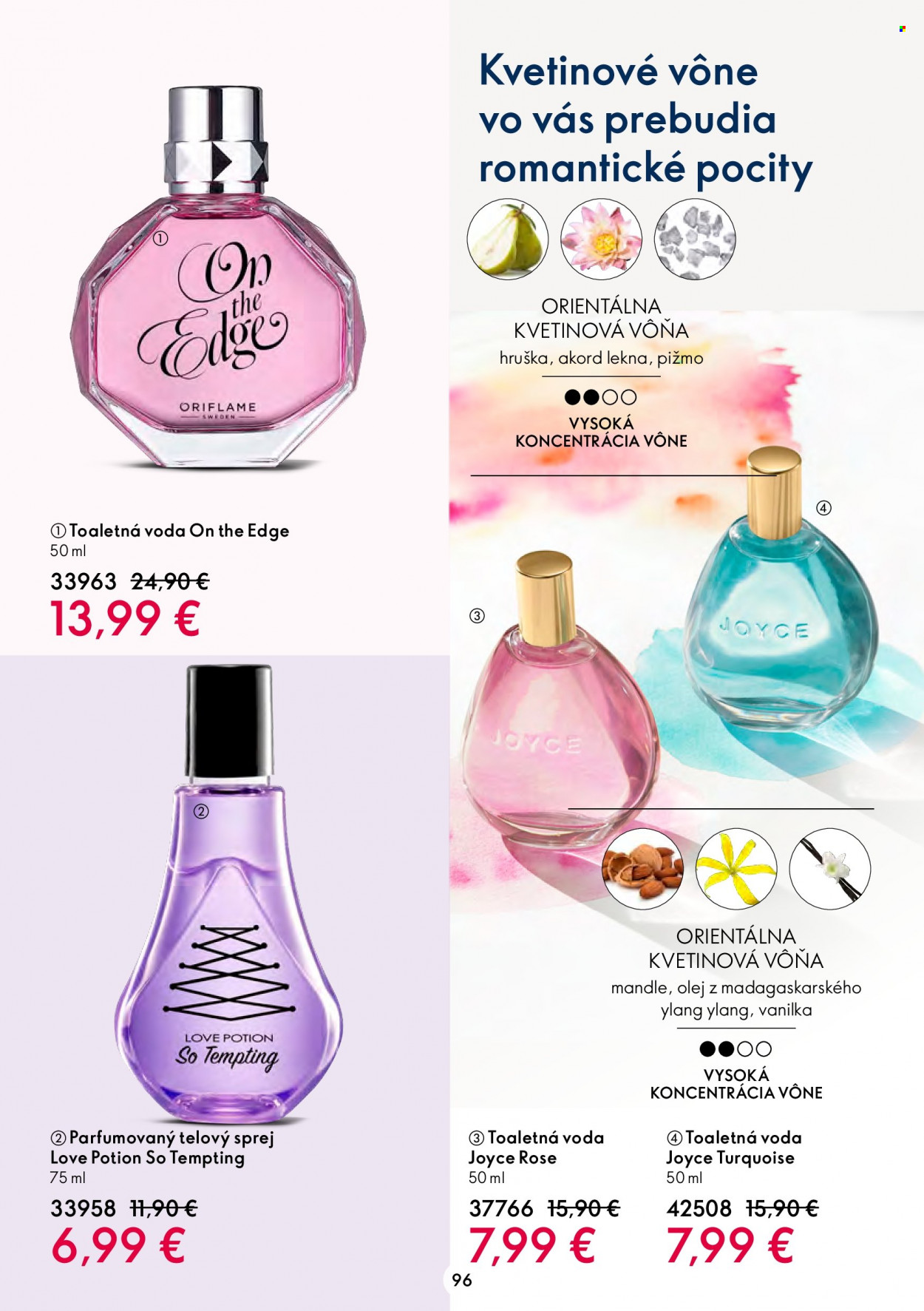Leták Oriflame - 27.7.2022 - 9.8.2022. Strana 96