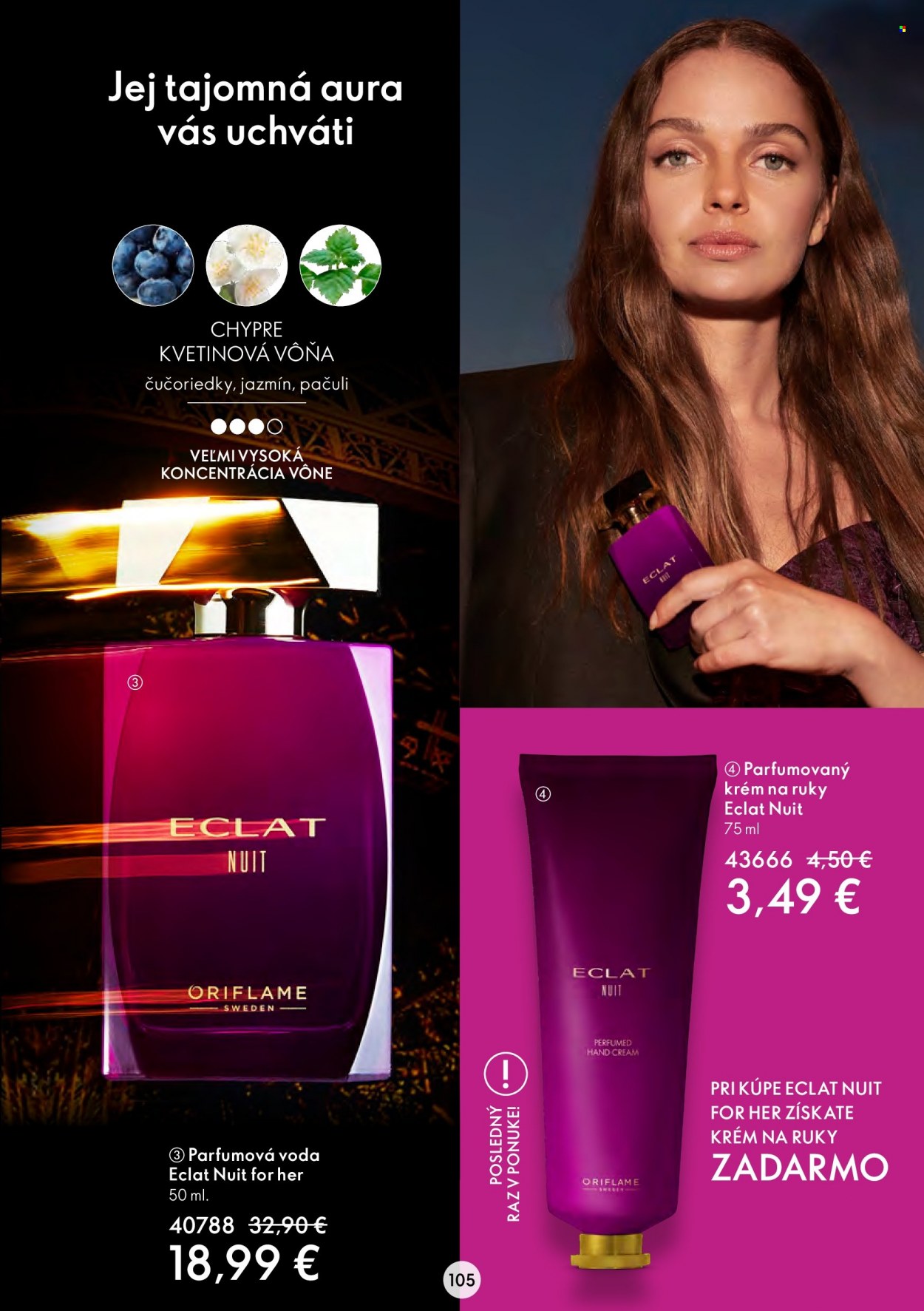 Leták Oriflame - 27.7.2022 - 9.8.2022. Strana 105
