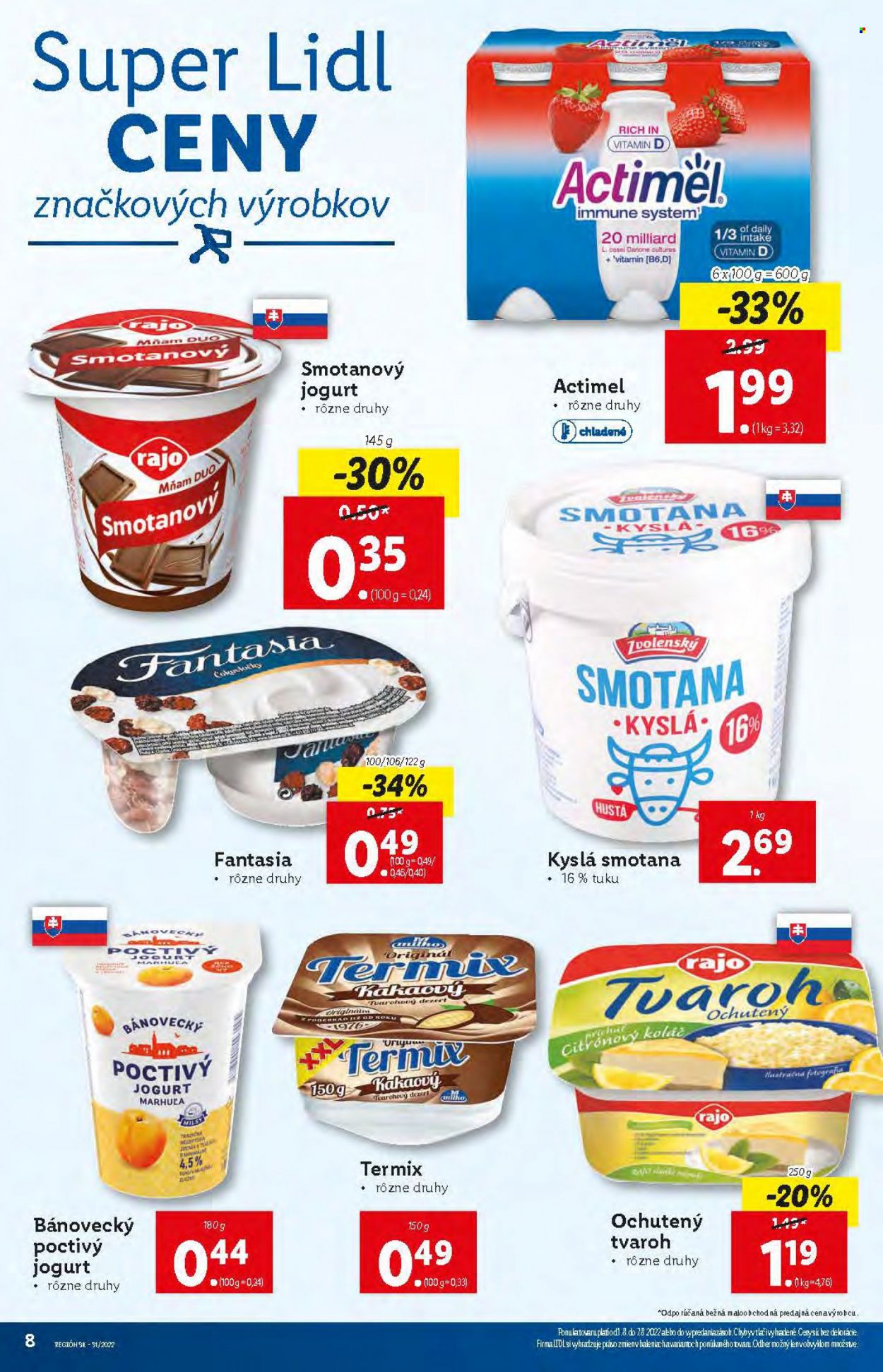 Leták Lidl - 1.8.2022 - 7.8.2022. Strana 8