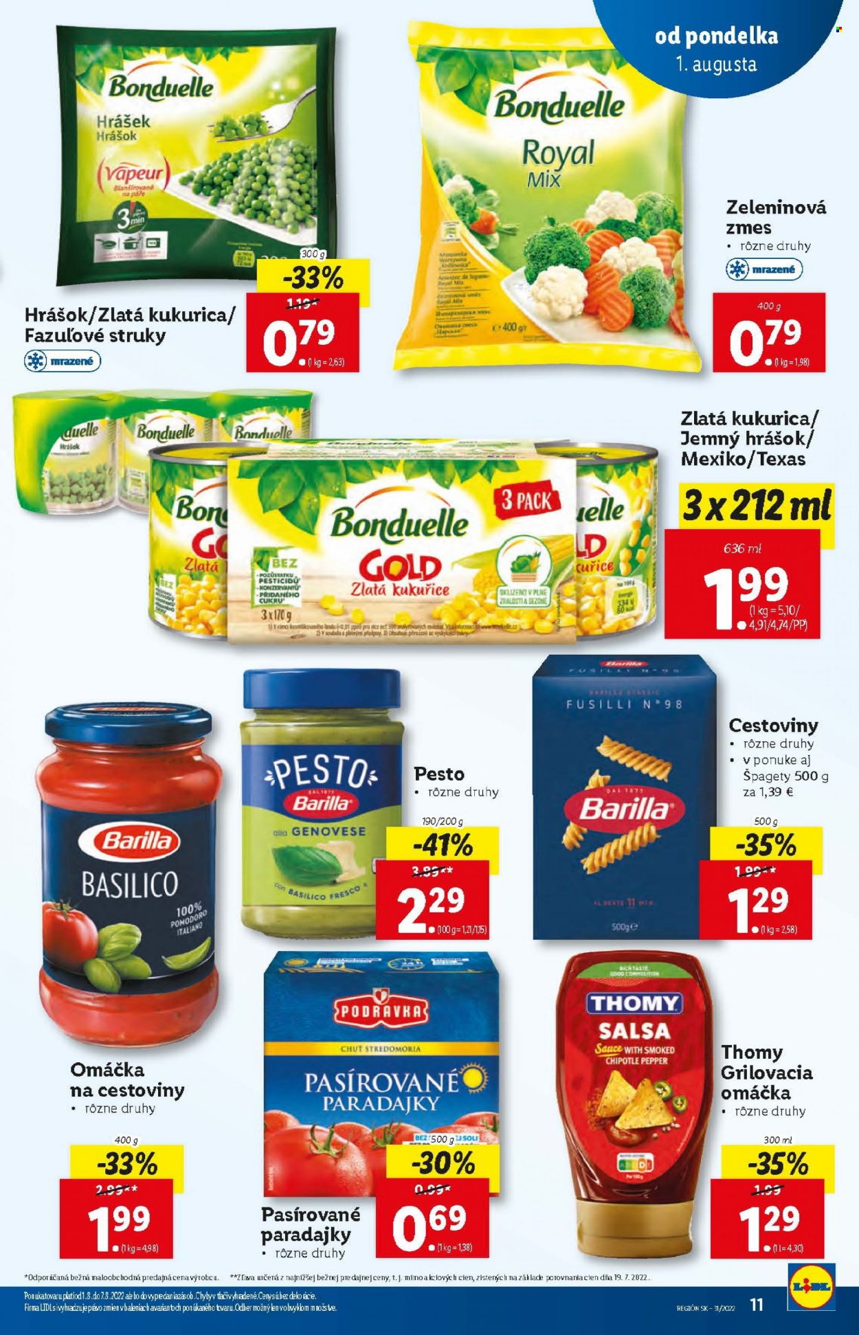 Leták Lidl - 1.8.2022 - 7.8.2022. Strana 11