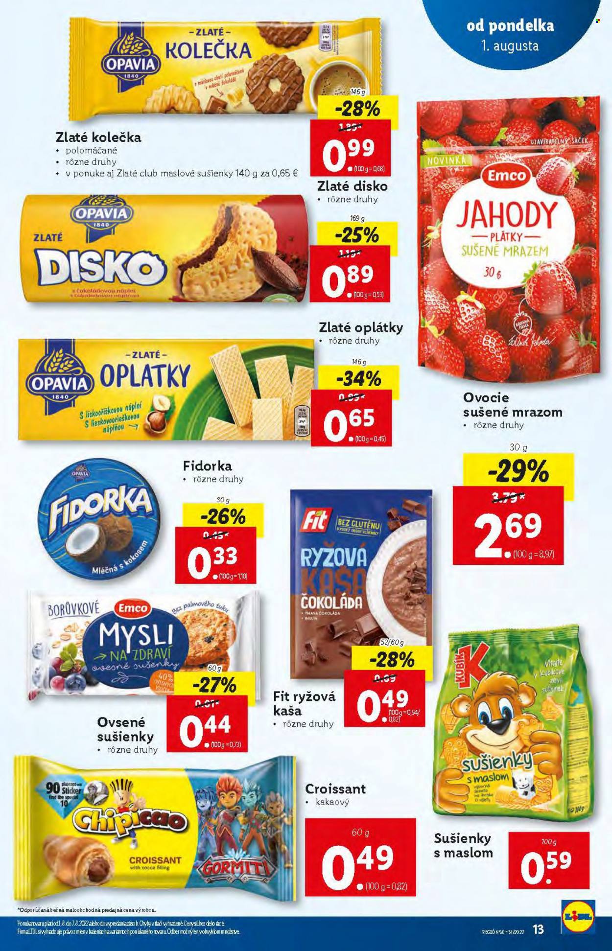 Leták Lidl - 1.8.2022 - 7.8.2022. Strana 13