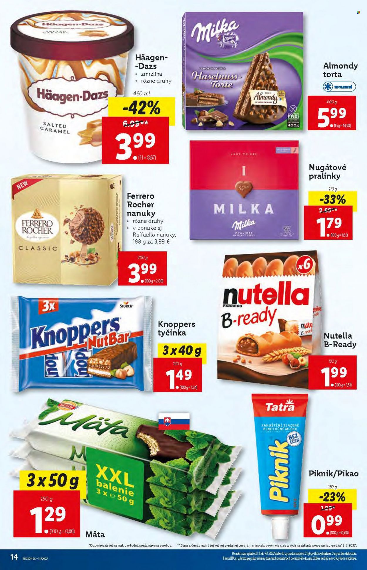 Leták Lidl - 1.8.2022 - 7.8.2022. Strana 14