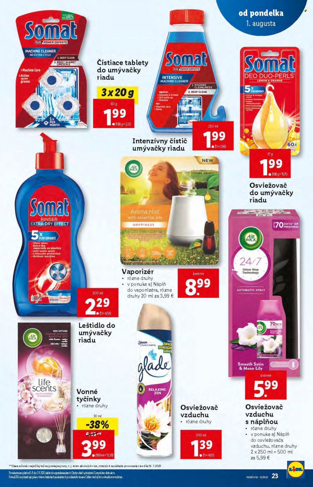 Leták Lidl - 1.8.2022 - 7.8.2022. Strana 23