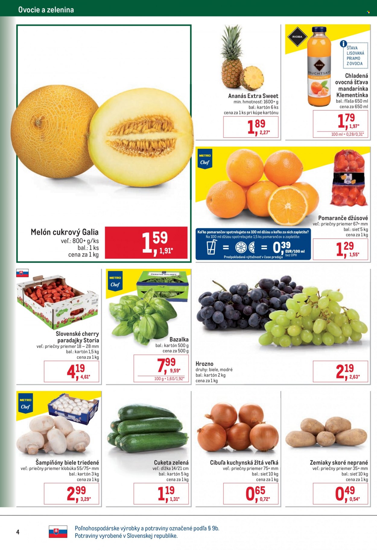 Leták Metro - 3.8.2022 - 16.8.2022. Strana 4