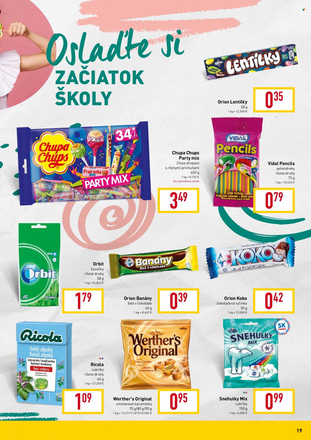 Leták Billa - 1.8.2022 - 4.9.2022. Strana 19