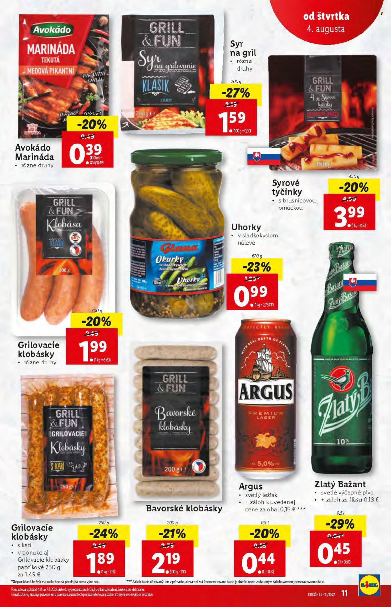 Leták Lidl - 4.8.2022 - 7.8.2022. Strana 11