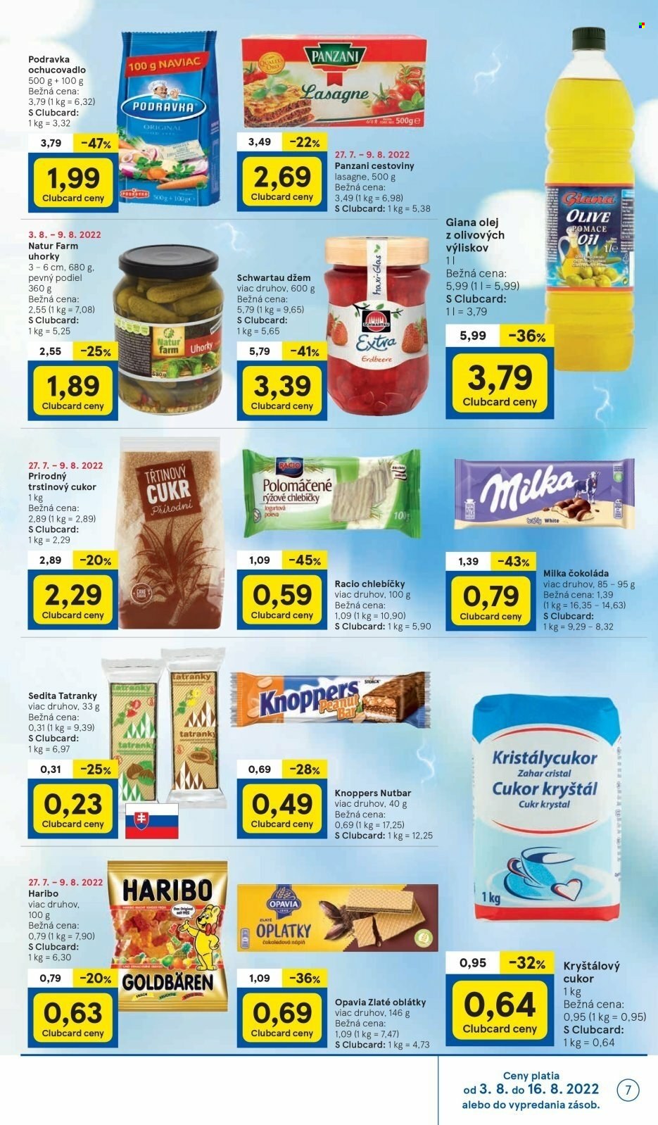 Leták TESCO - 3.8.2022 - 9.8.2022. Strana 7
