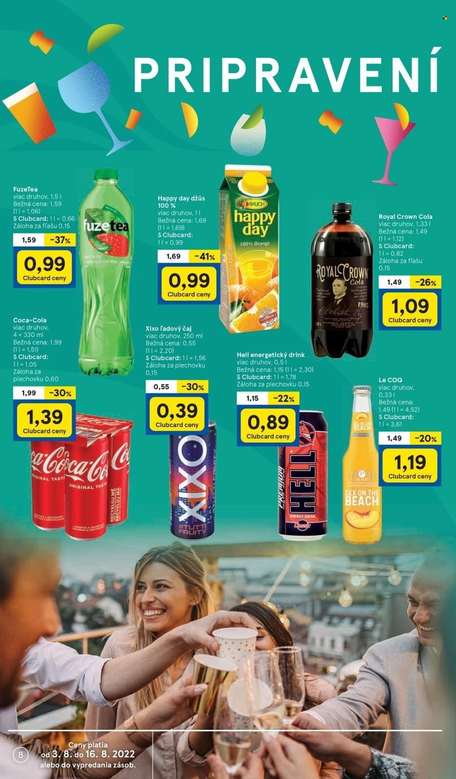 Leták TESCO - 3.8.2022 - 9.8.2022. Strana 8