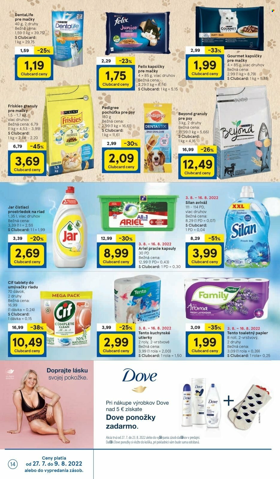Leták TESCO - 3.8.2022 - 9.8.2022. Strana 14