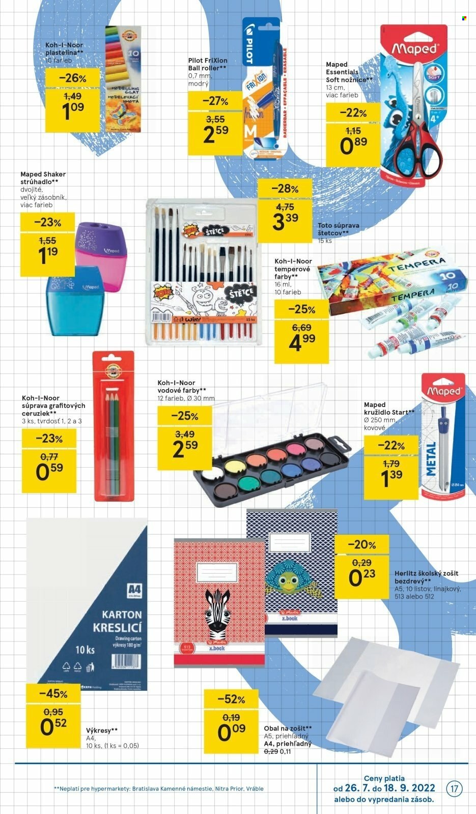 Leták TESCO - 3.8.2022 - 9.8.2022. Strana 17