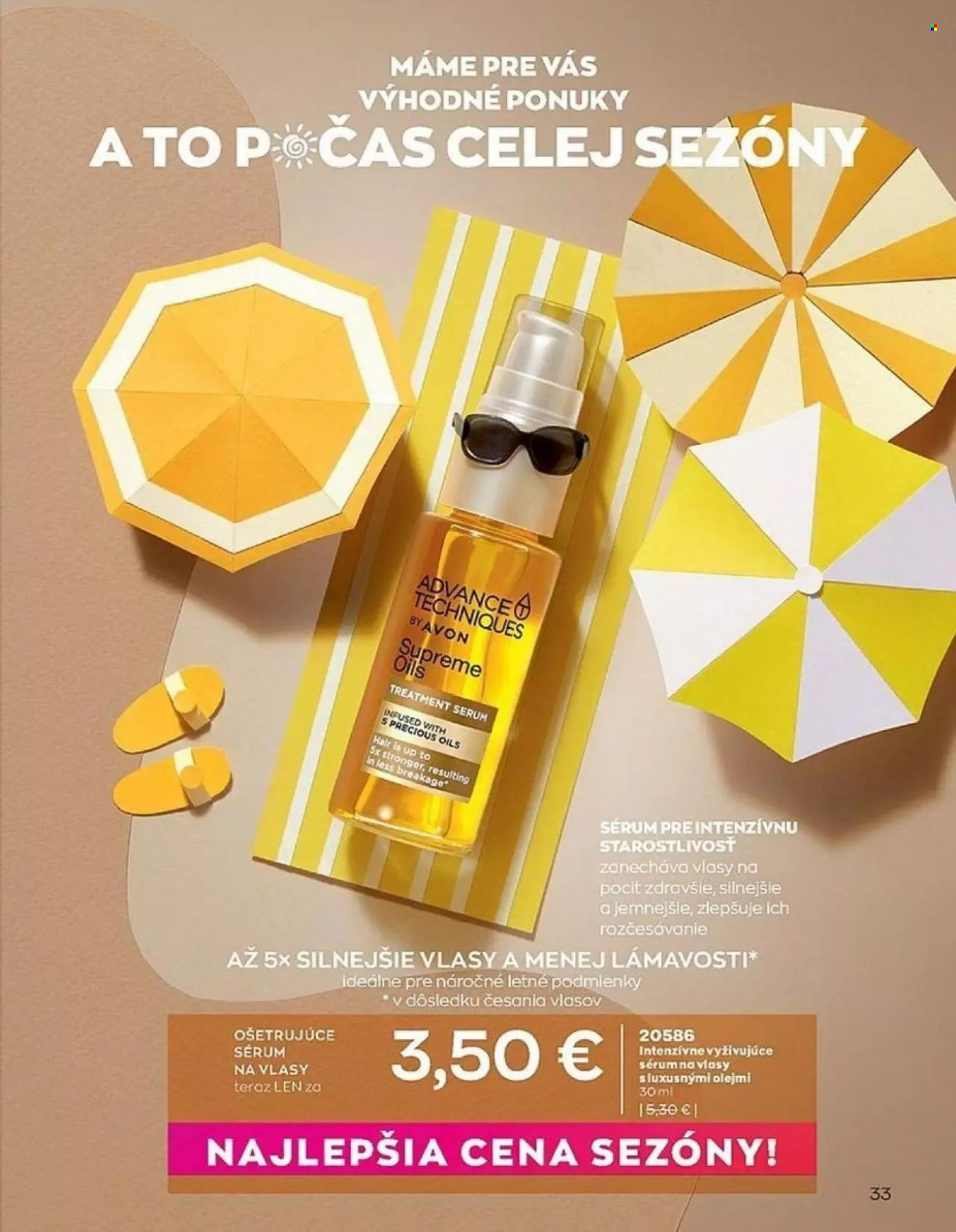 Leták Avon - 1.8.2022 - 31.8.2022. Strana 35