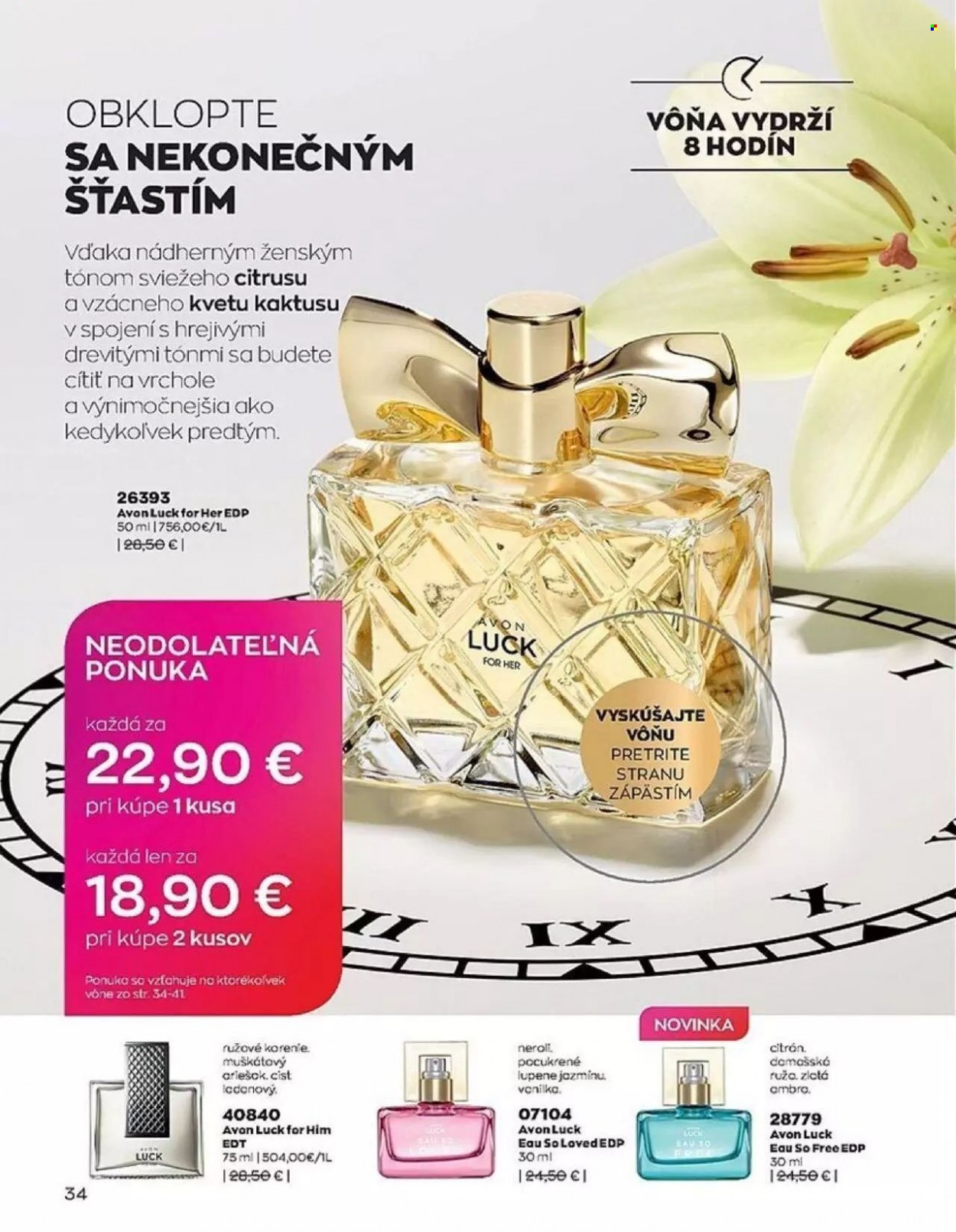Leták Avon - 1.8.2022 - 31.8.2022. Strana 36