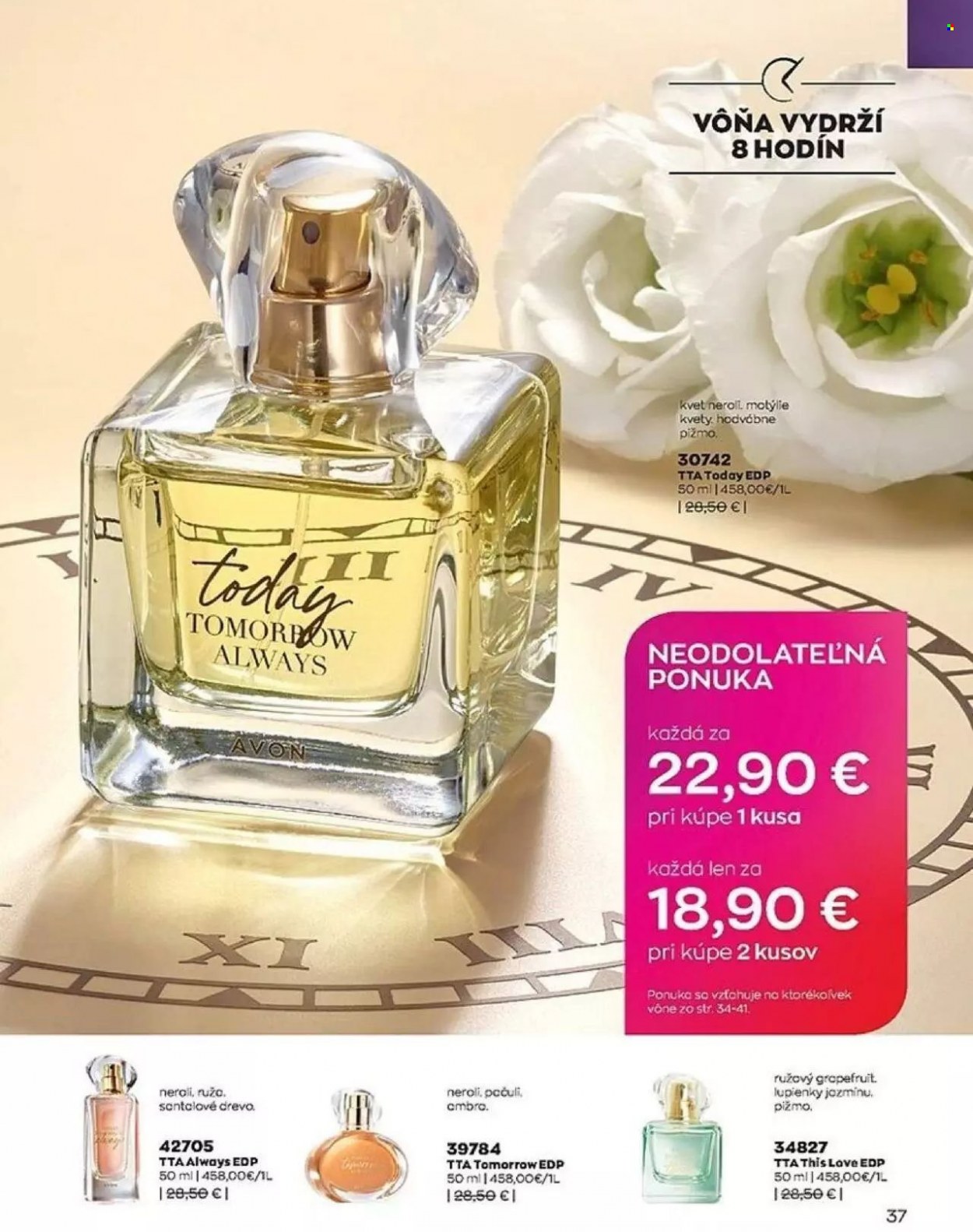 Leták Avon - 1.8.2022 - 31.8.2022. Strana 39