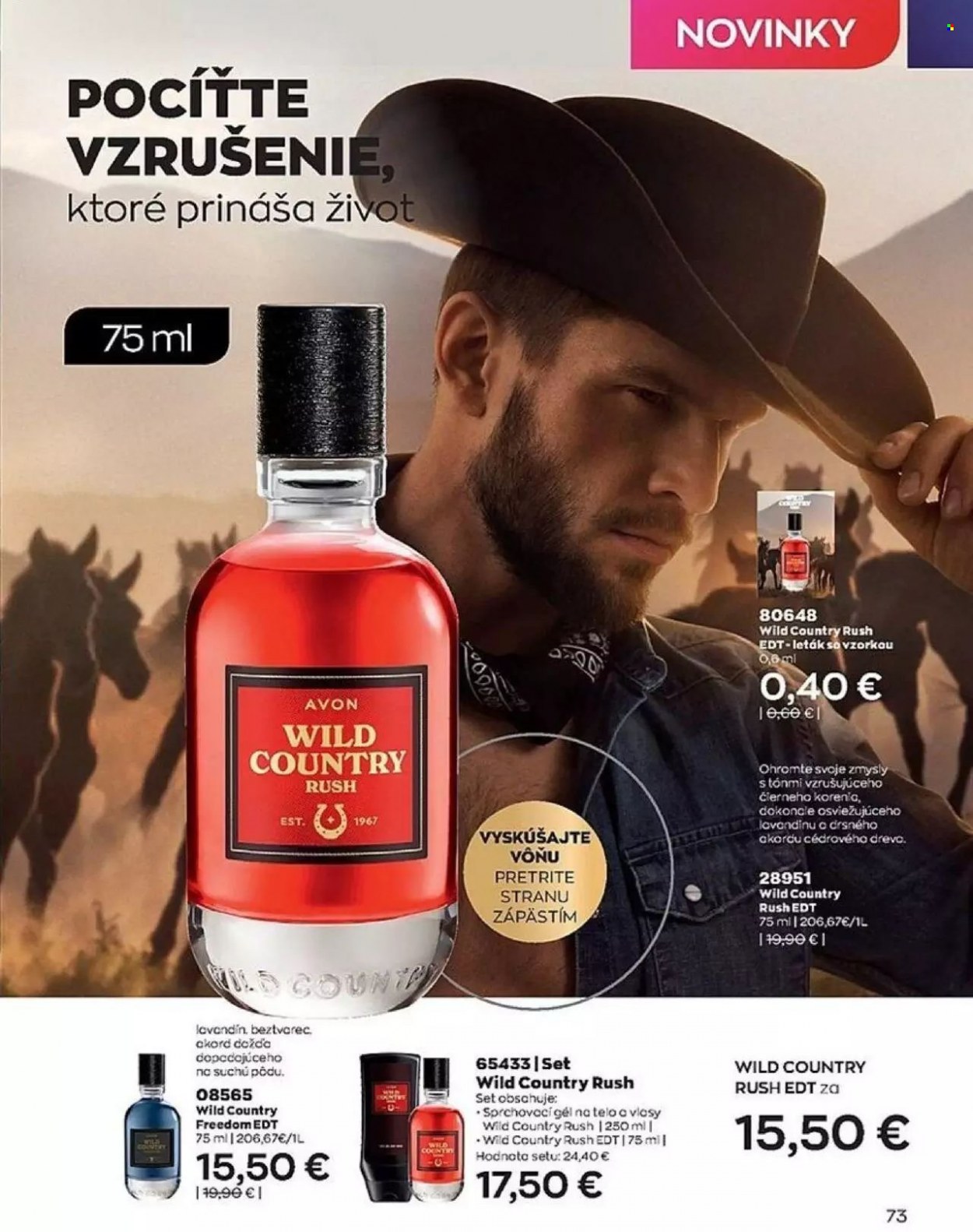 Leták Avon - 1.8.2022 - 31.8.2022. Strana 75