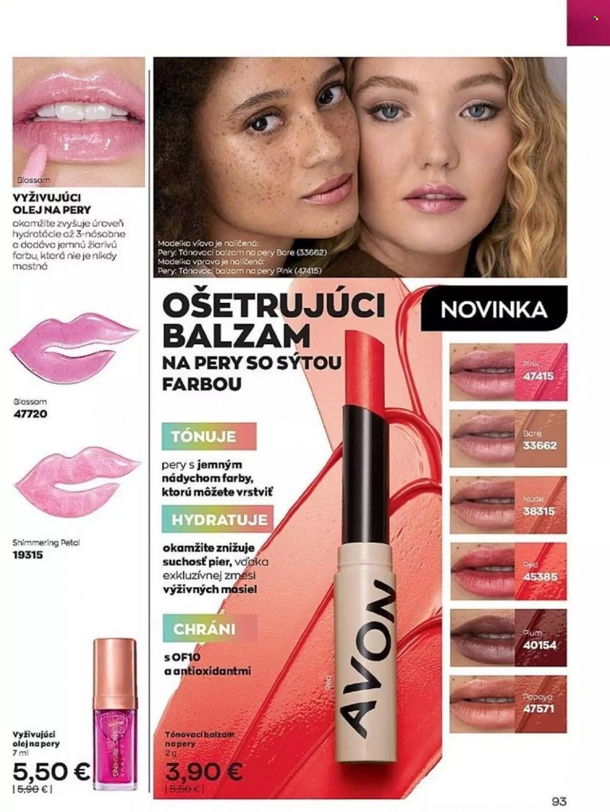 Leták Avon - 1.8.2022 - 31.8.2022. Strana 95
