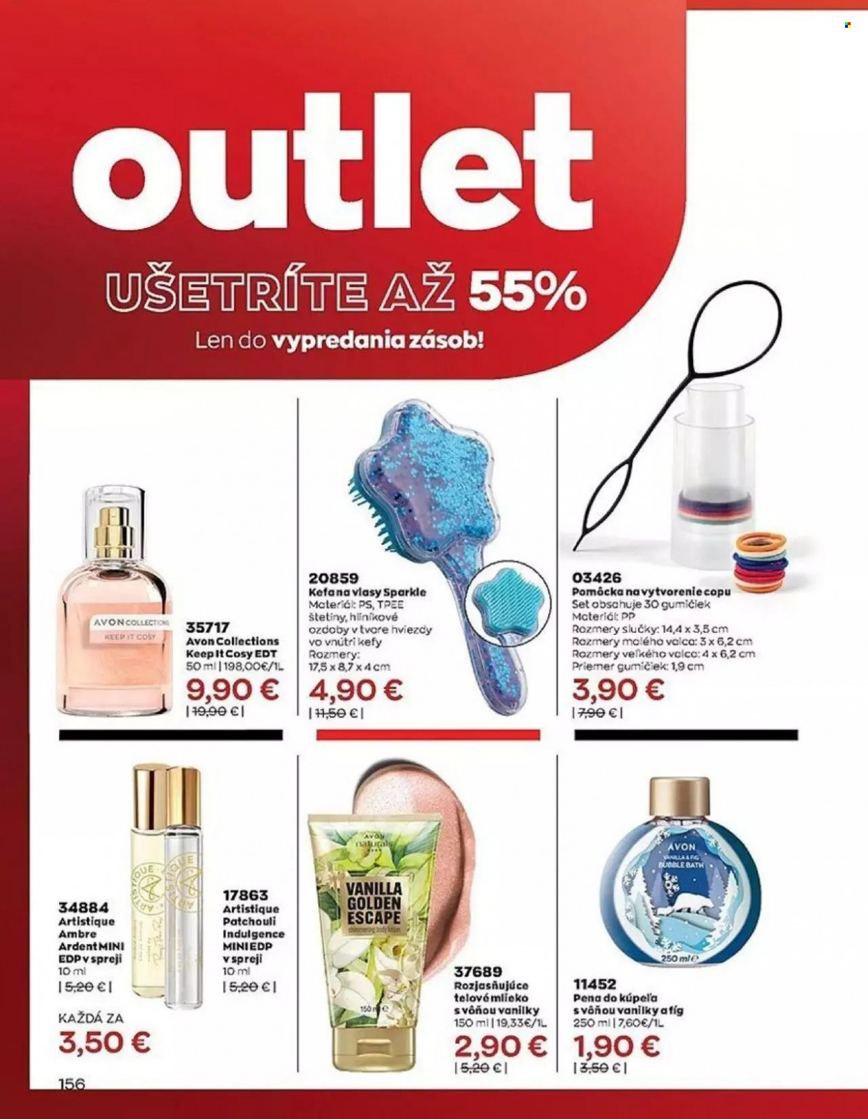 Leták Avon - 1.8.2022 - 31.8.2022. Strana 158