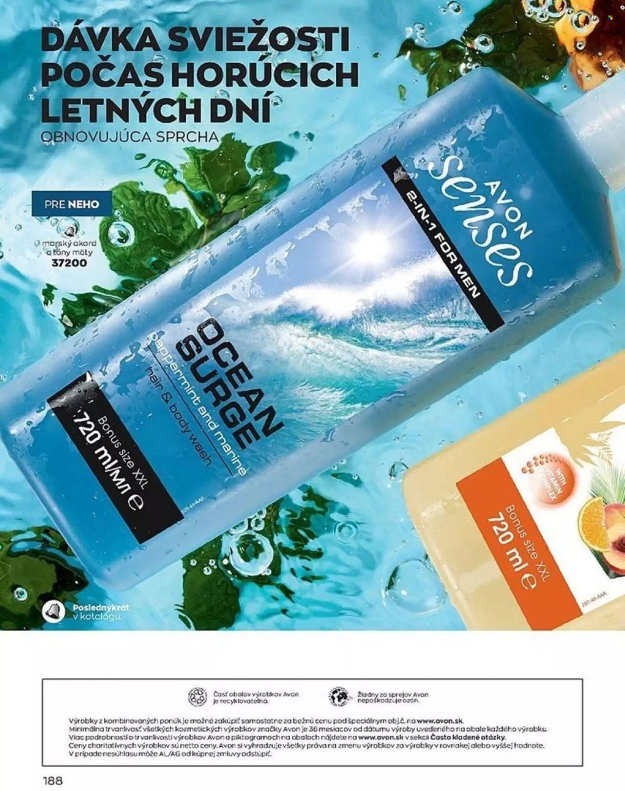 Leták Avon - 1.8.2022 - 31.8.2022. Strana 190