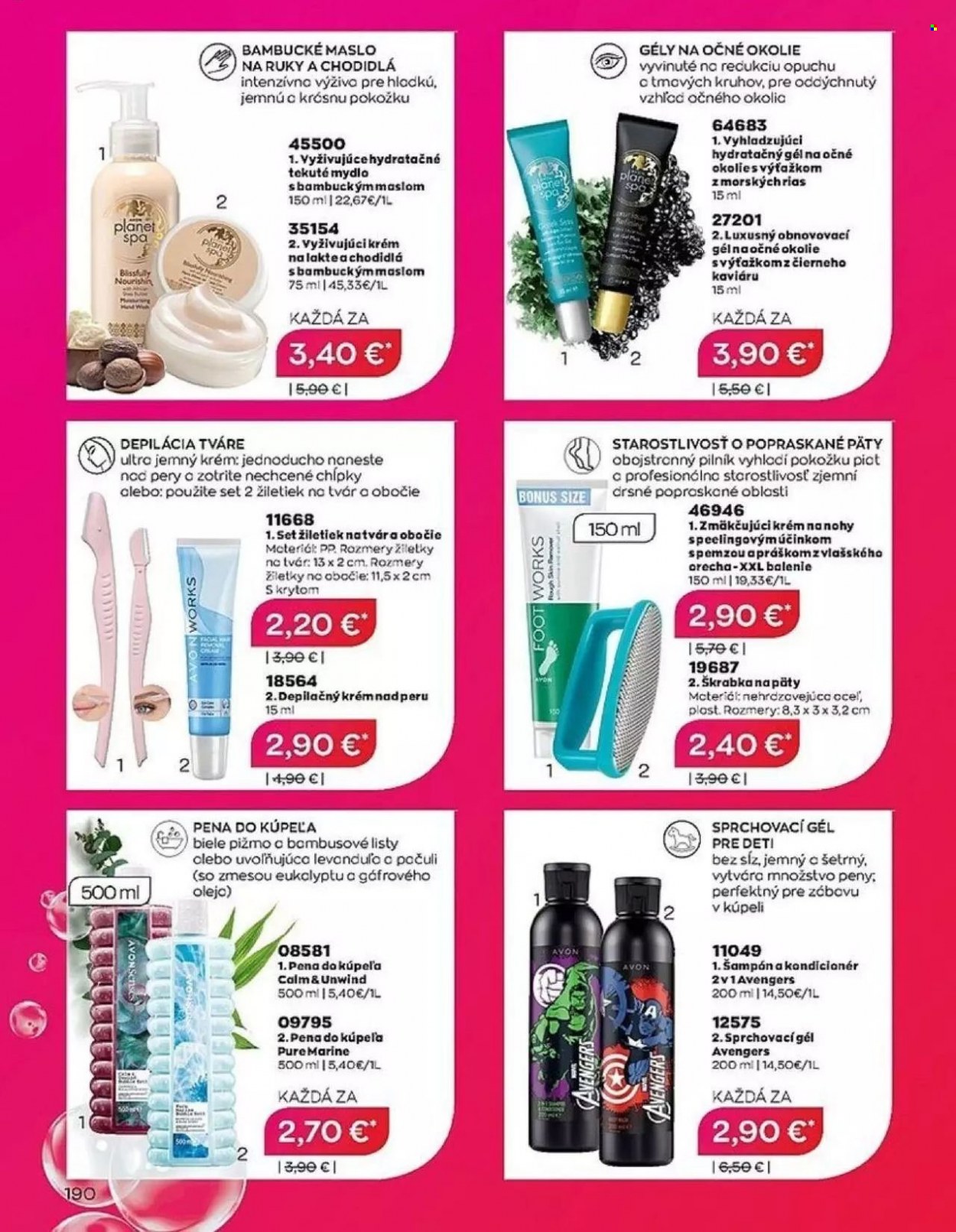 Leták Avon - 1.8.2022 - 31.8.2022. Strana 192