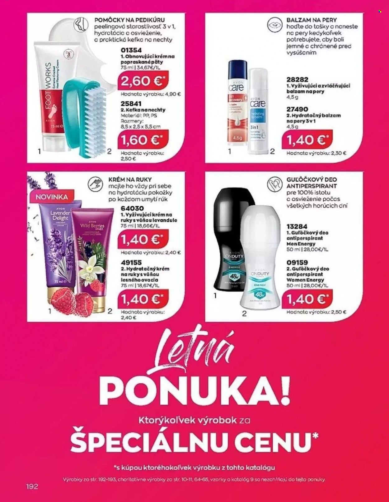 Leták Avon - 1.8.2022 - 31.8.2022. Strana 194