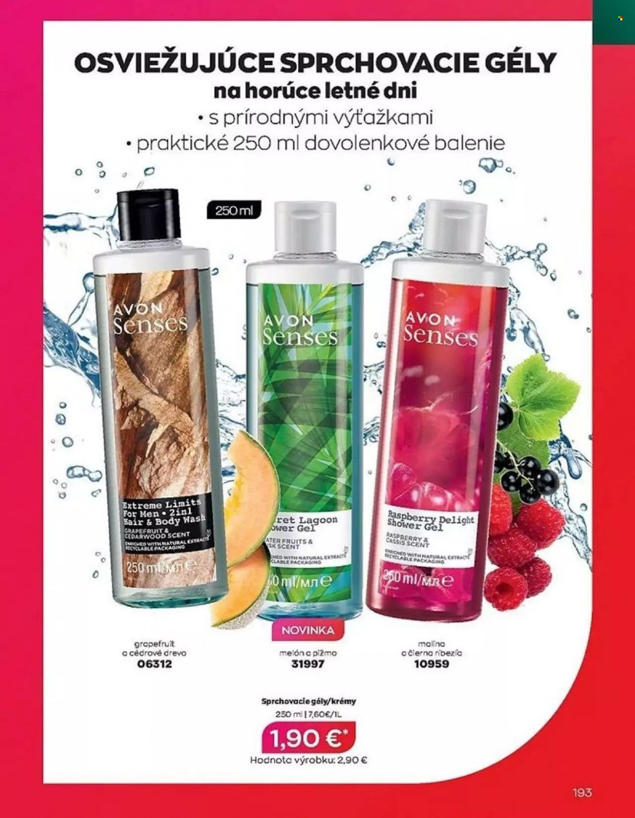 Leták Avon - 1.8.2022 - 31.8.2022. Strana 195