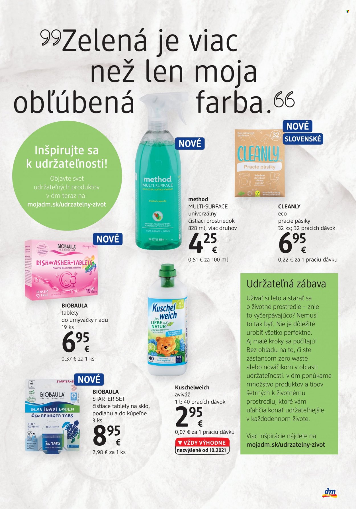 Leták dm drogerie - 1.8.2022 - 31.8.2022. Strana 3
