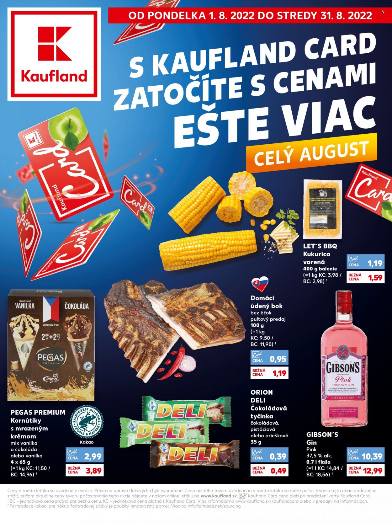 Leták Kaufland - 1.8.2022 - 31.8.2022. Strana 1