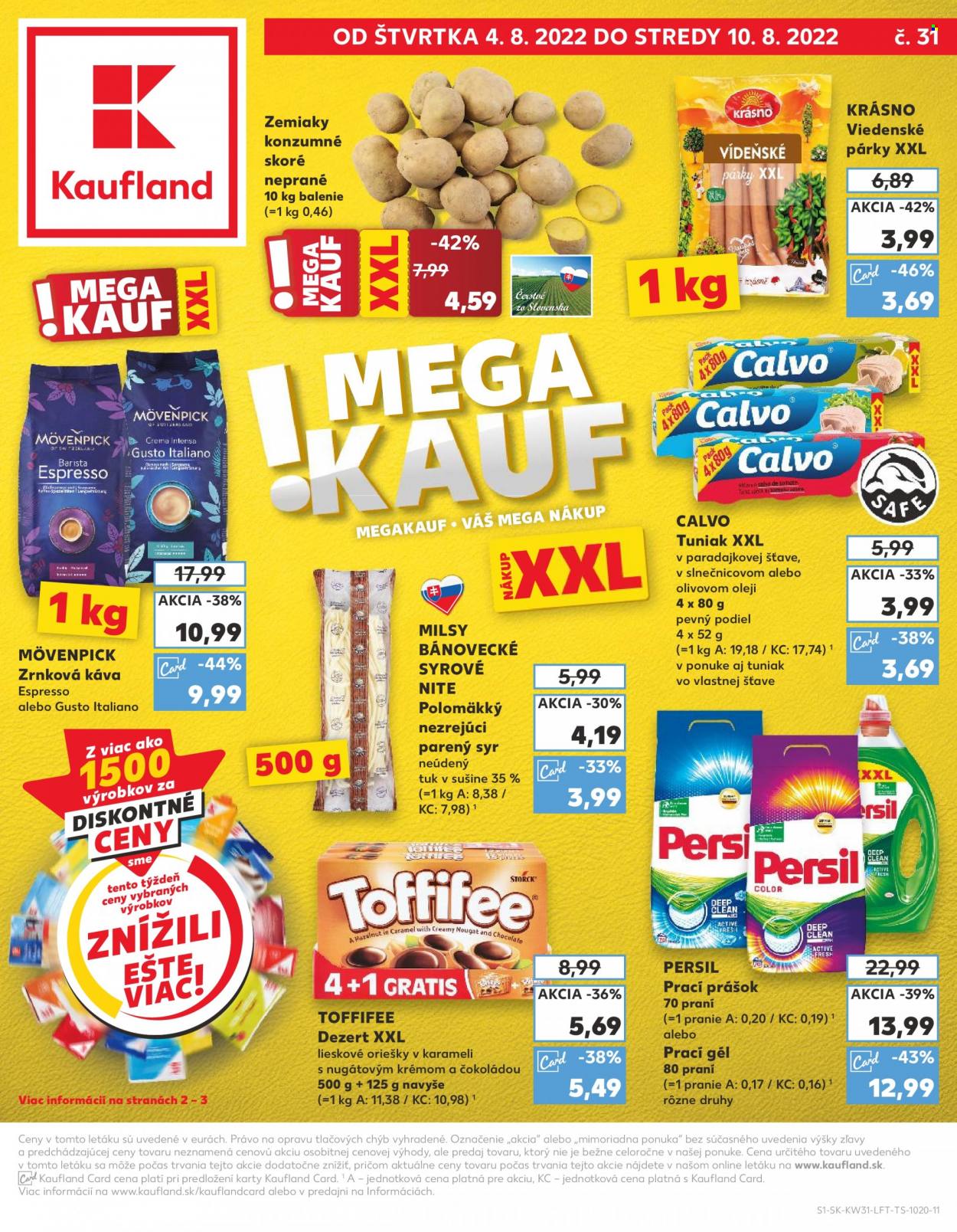 Leták Kaufland - 4.8.2022 - 10.8.2022. Strana 1