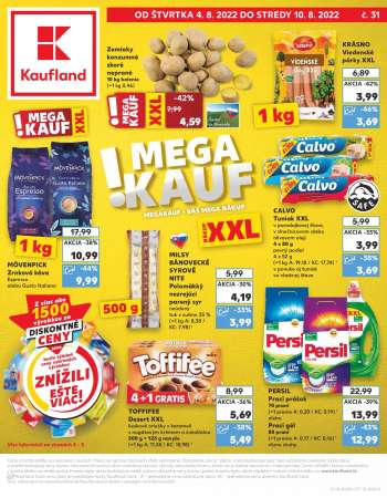 Leták Kaufland - 4.8.2022 - 10.8.2022.