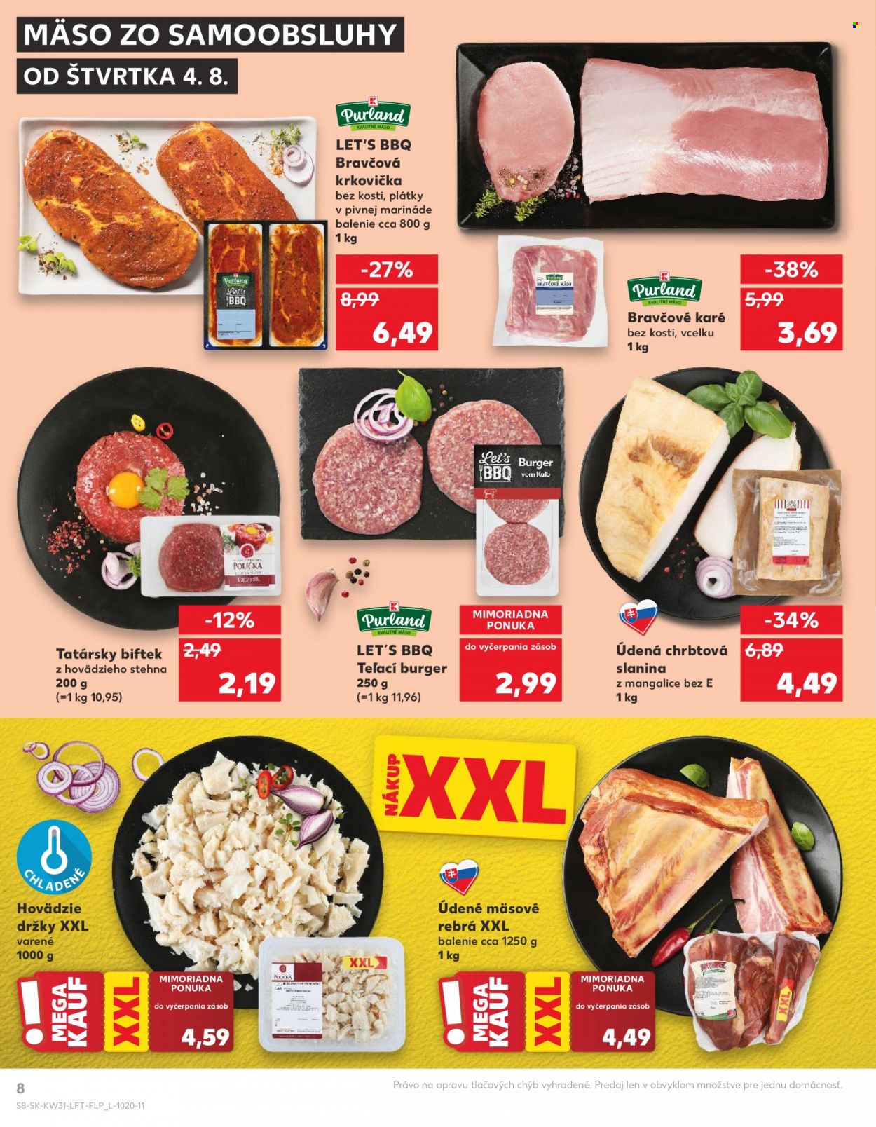 Leták Kaufland - 4.8.2022 - 10.8.2022. Strana 8