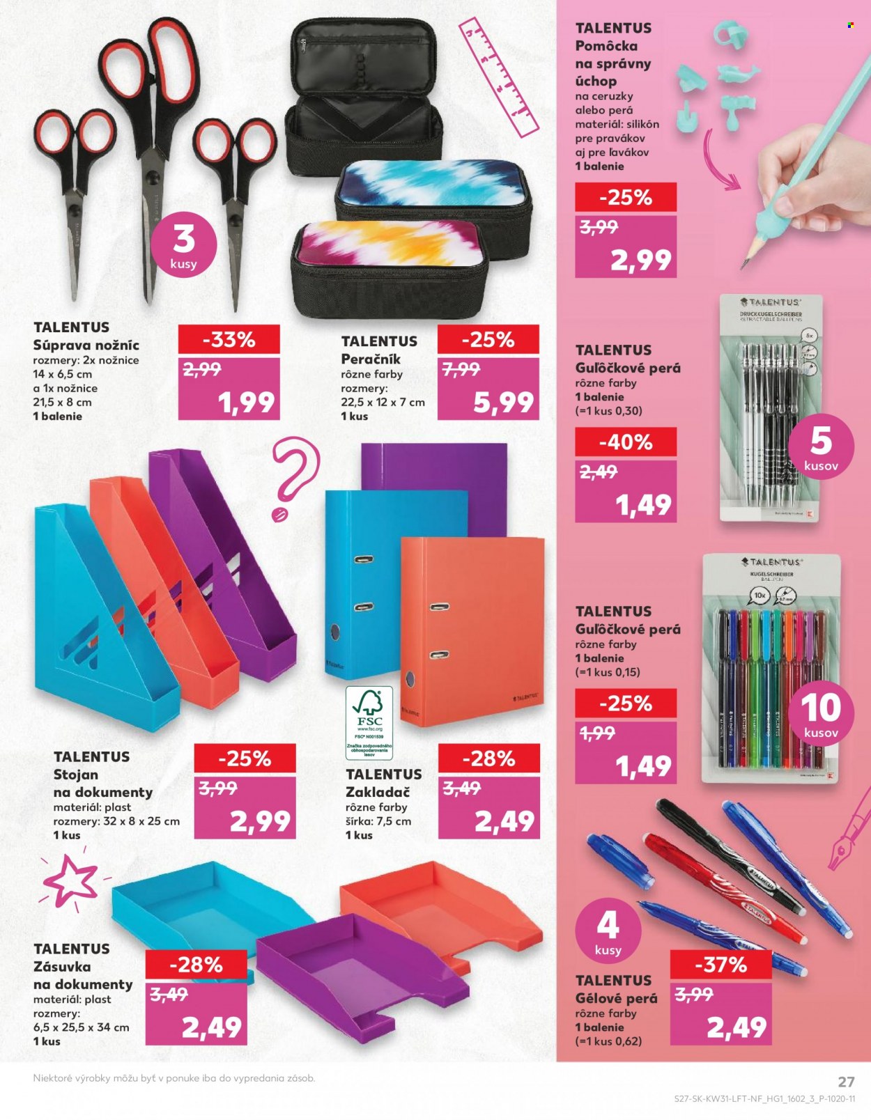 Leták Kaufland - 4.8.2022 - 10.8.2022. Strana 27