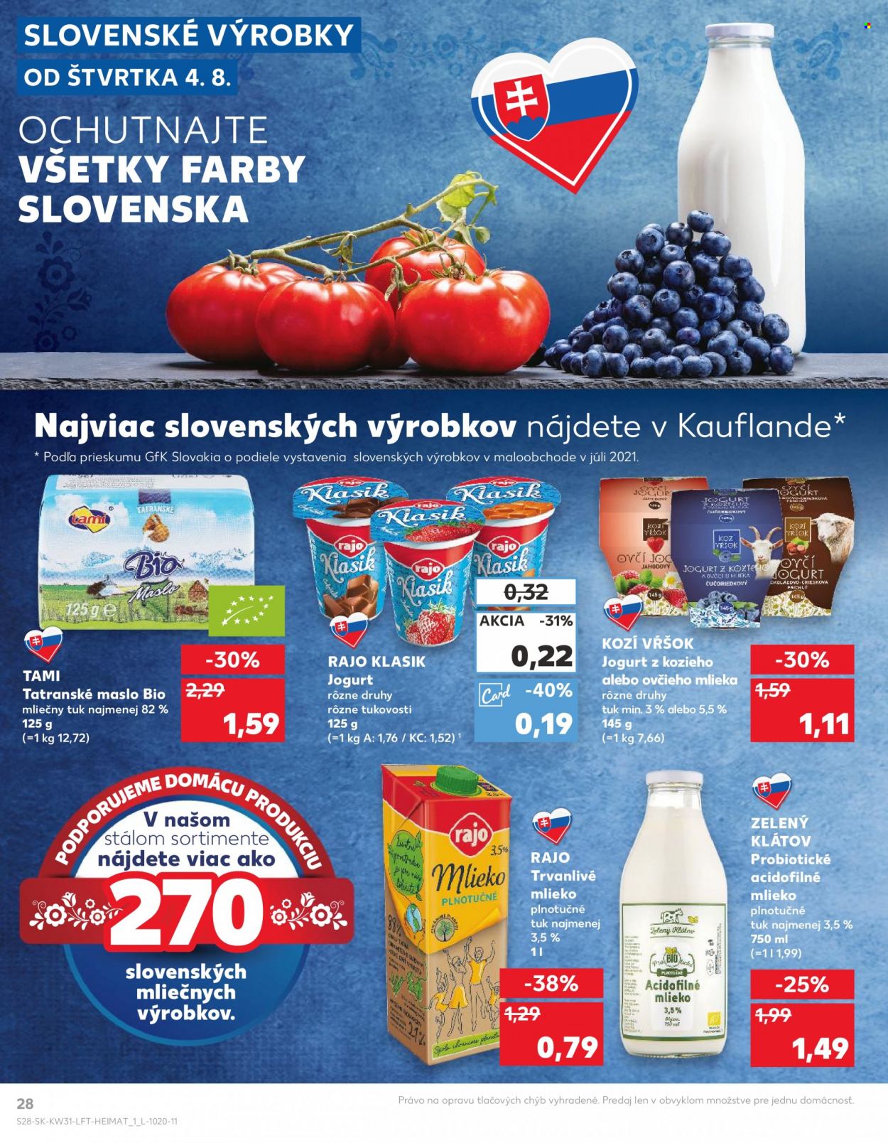 Leták Kaufland - 4.8.2022 - 10.8.2022. Strana 28
