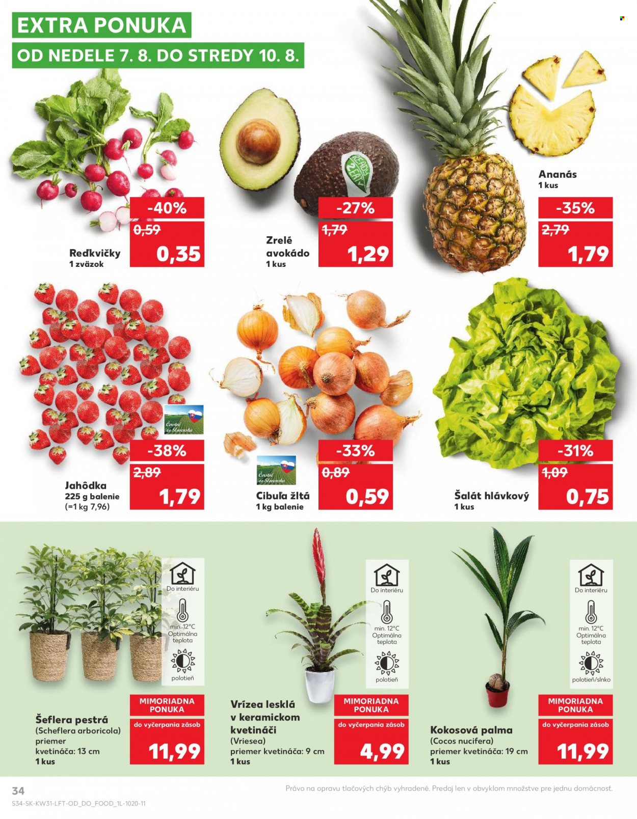 Leták Kaufland - 4.8.2022 - 10.8.2022. Strana 34